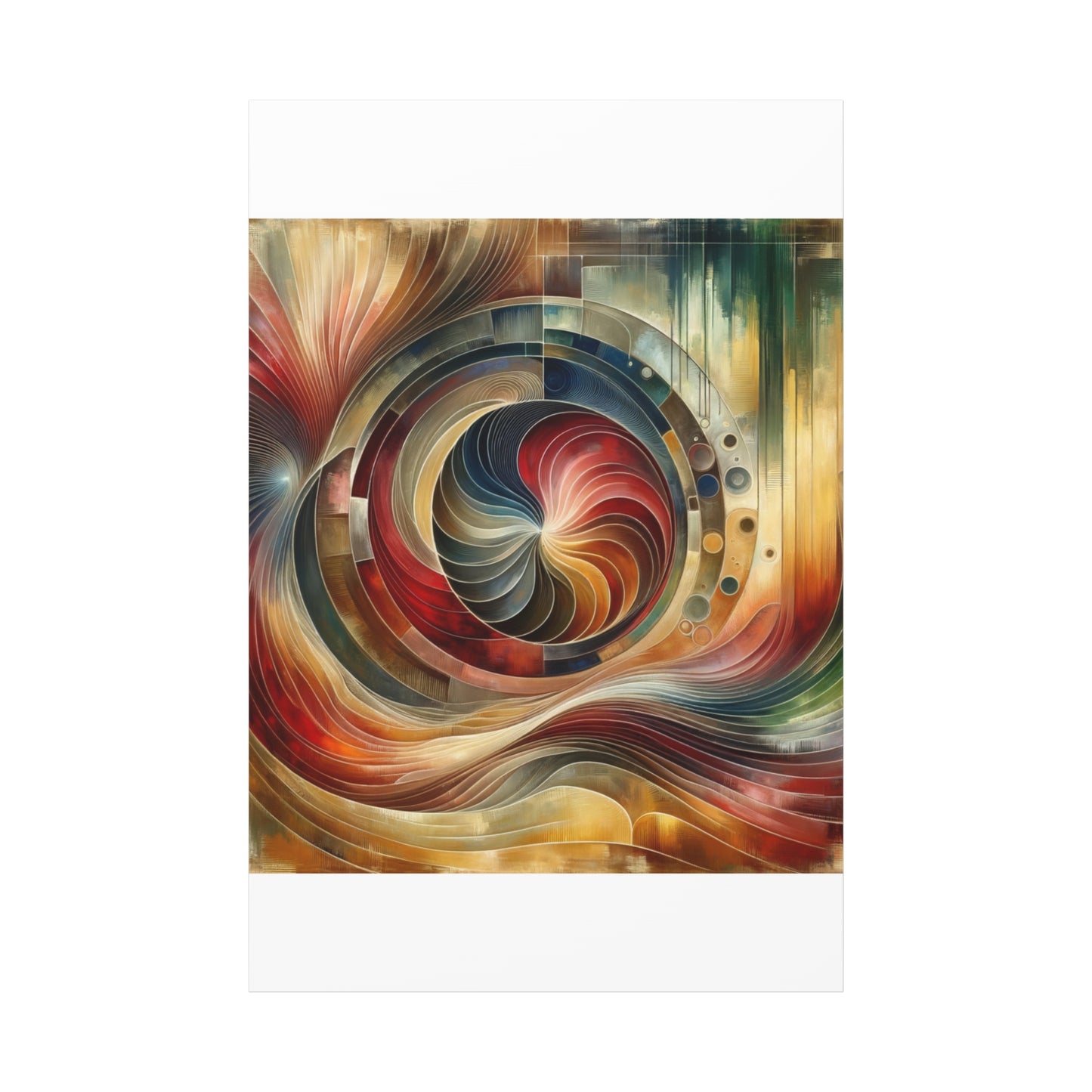 Abstract Swirl - Matte Canvas, Stretched, 1.25"