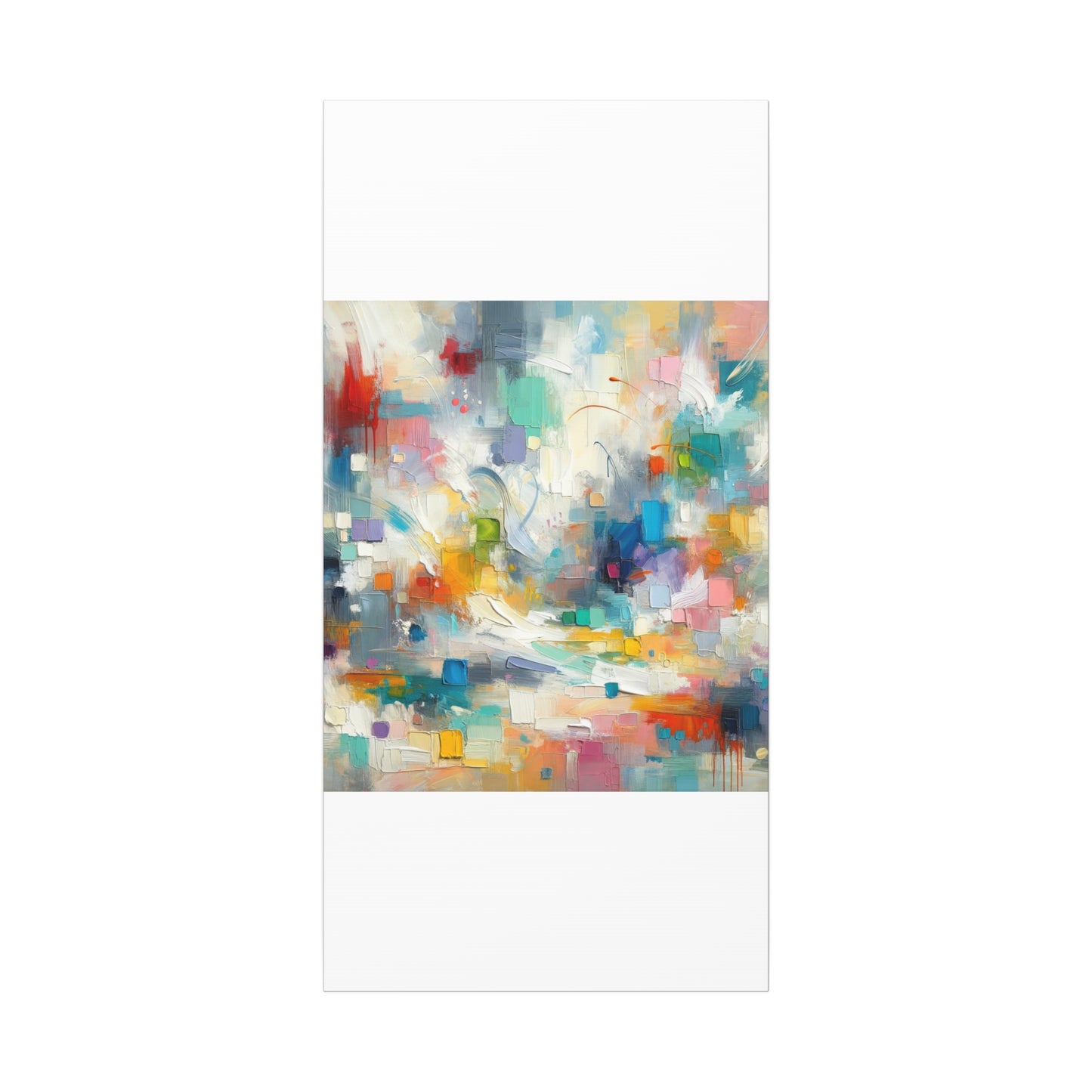 Abstract Color Burst - Matte Canvas, Stretched, 1.25"