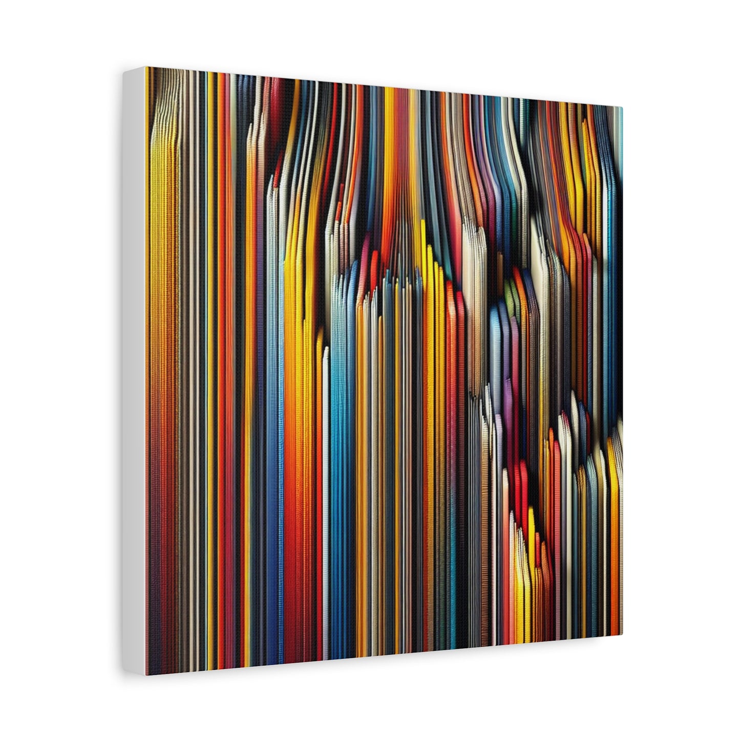 Vibrant Abstract Lines - Matte Canvas, Stretched, 1.25"