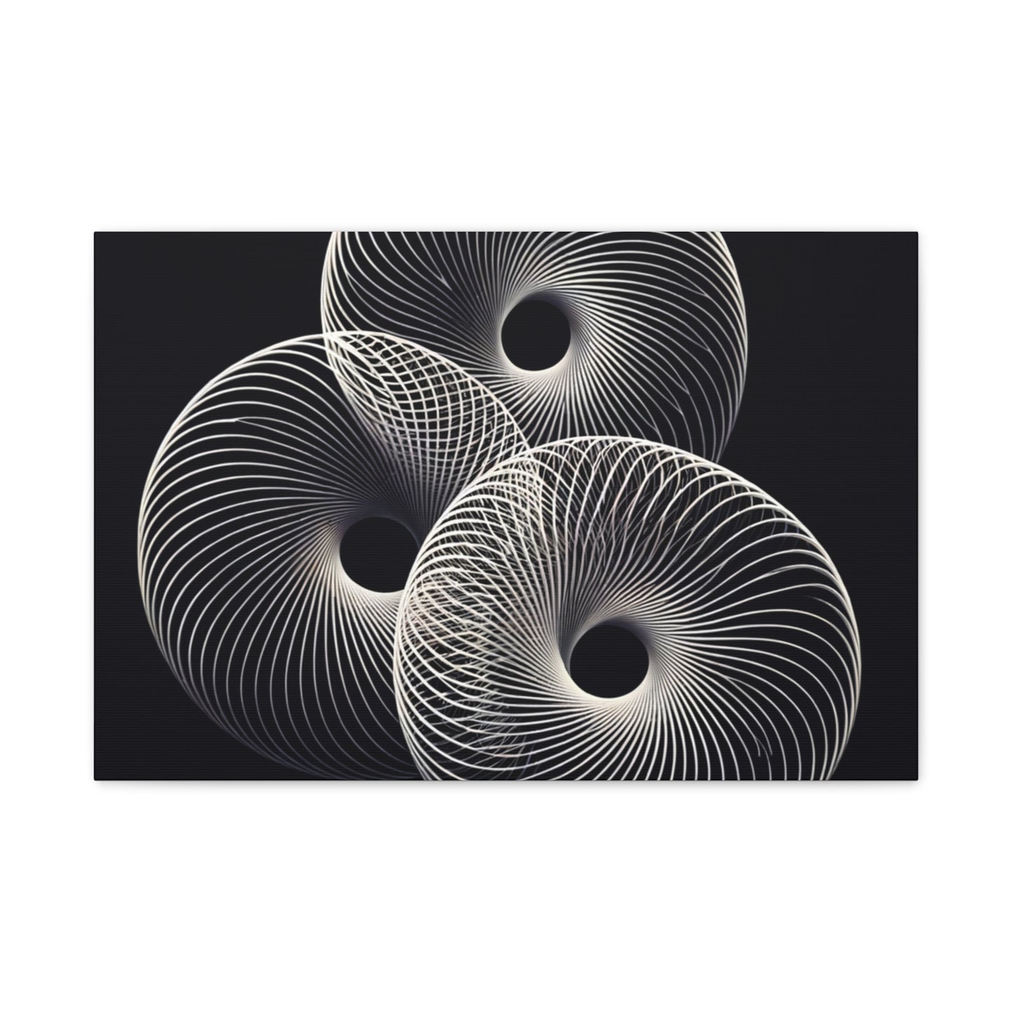 Abstract Spirals Matte Canvas, Stretched, 1.25"