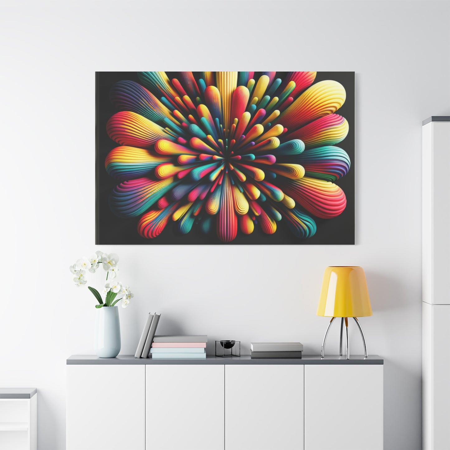 Vibrant Bloom - Matte Canvas, Stretched, 1.25"