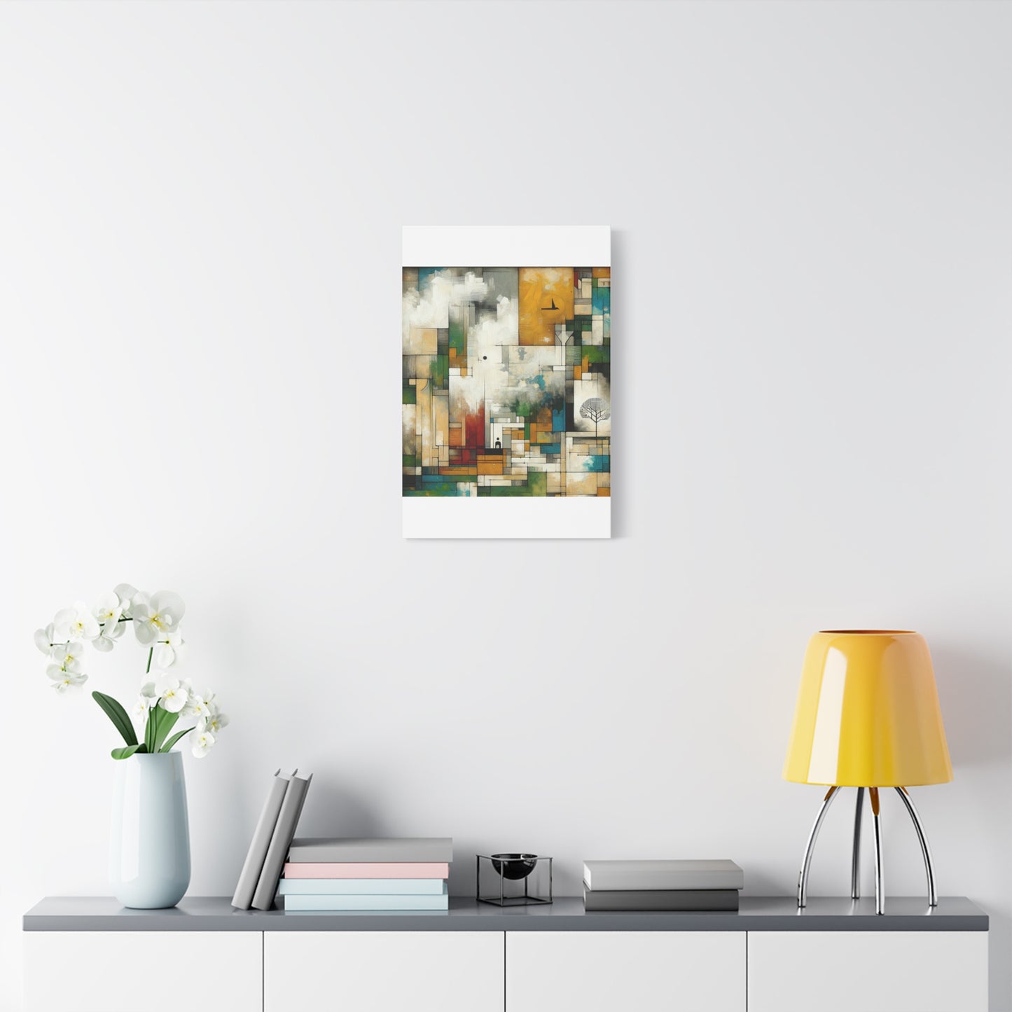 Abstract Geometric Art - Matte Canvas, Stretched, 1.25"