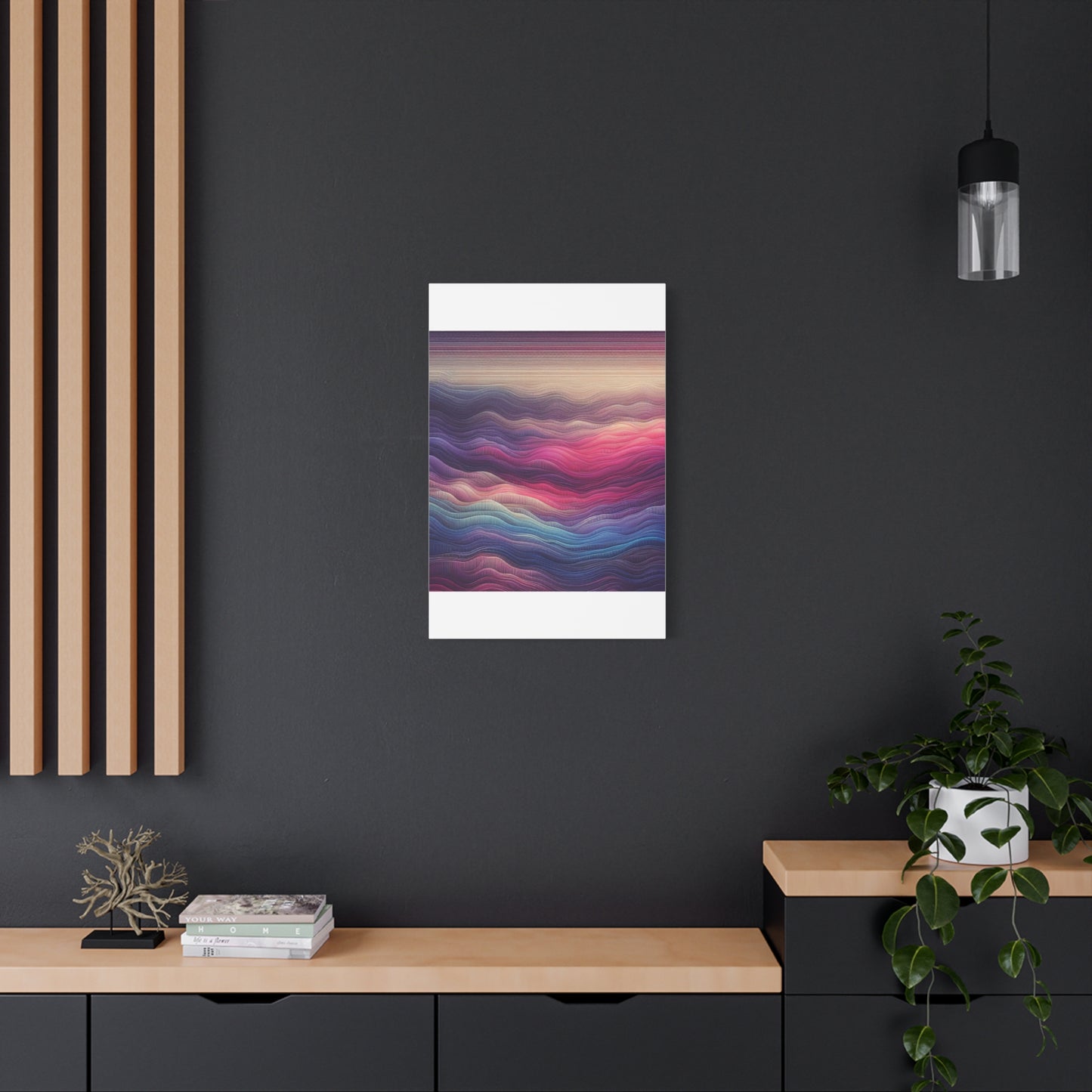 Wave Harmony - Matte Canvas, Stretched, 1.25"