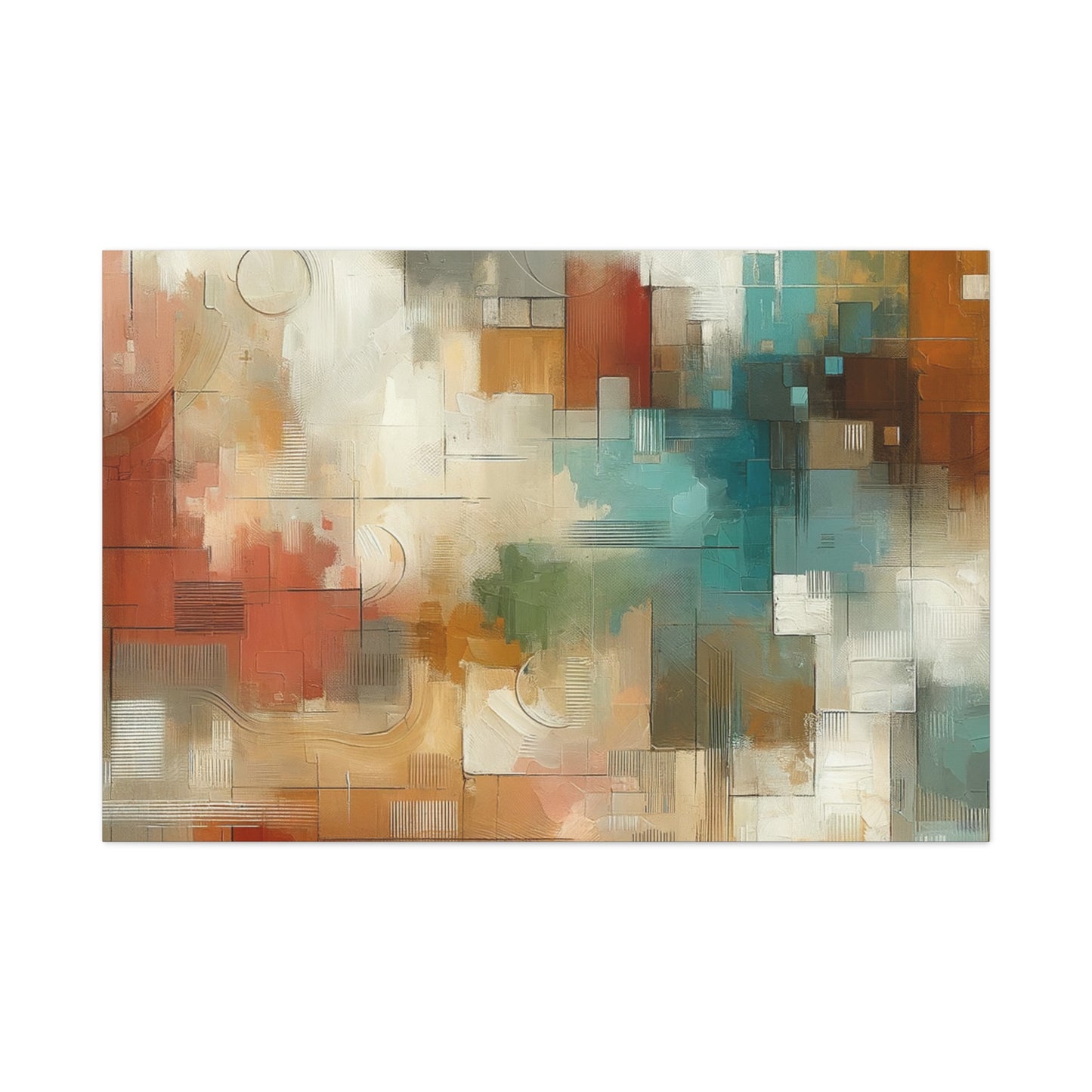 Abstract Symphony - Matte Canvas, Stretched, 1.25"