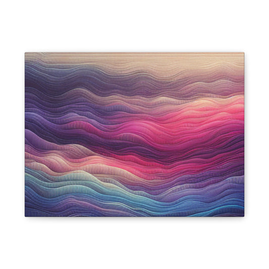 Wave Harmony - Matte Canvas, Stretched, 1.25"