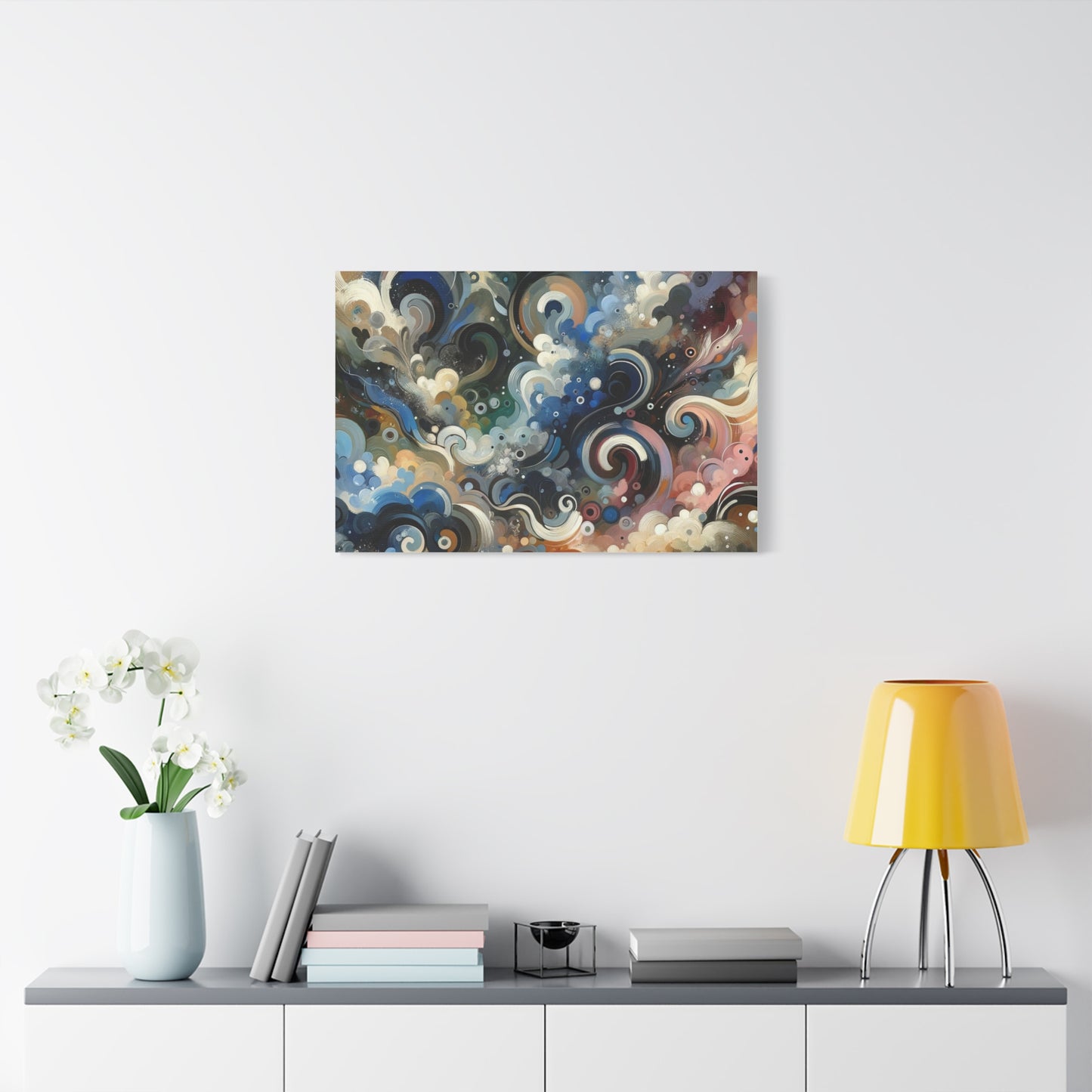 Abstract Swirls - Matte Canvas, Stretched, 1.25"