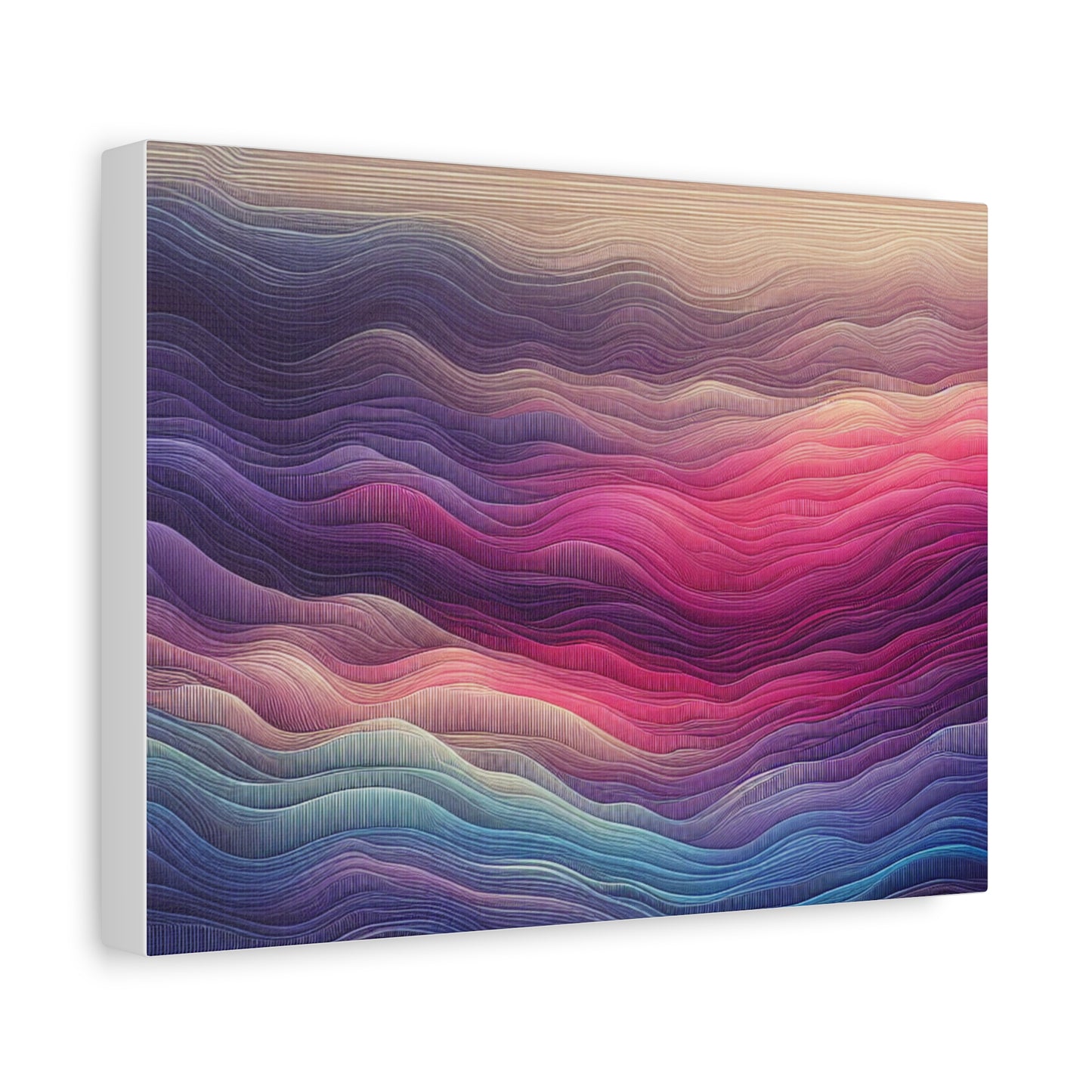 Wave Harmony - Matte Canvas, Stretched, 1.25"