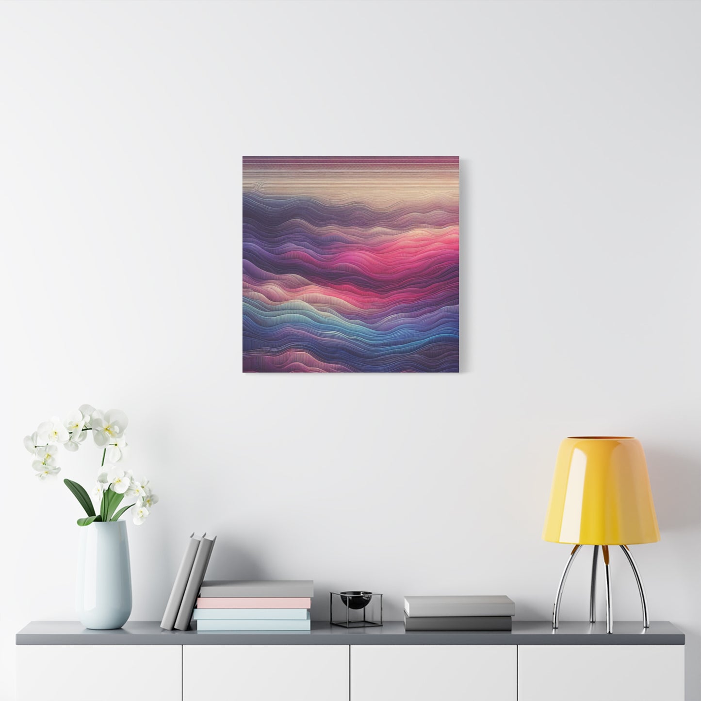 Wave Harmony - Matte Canvas, Stretched, 1.25"