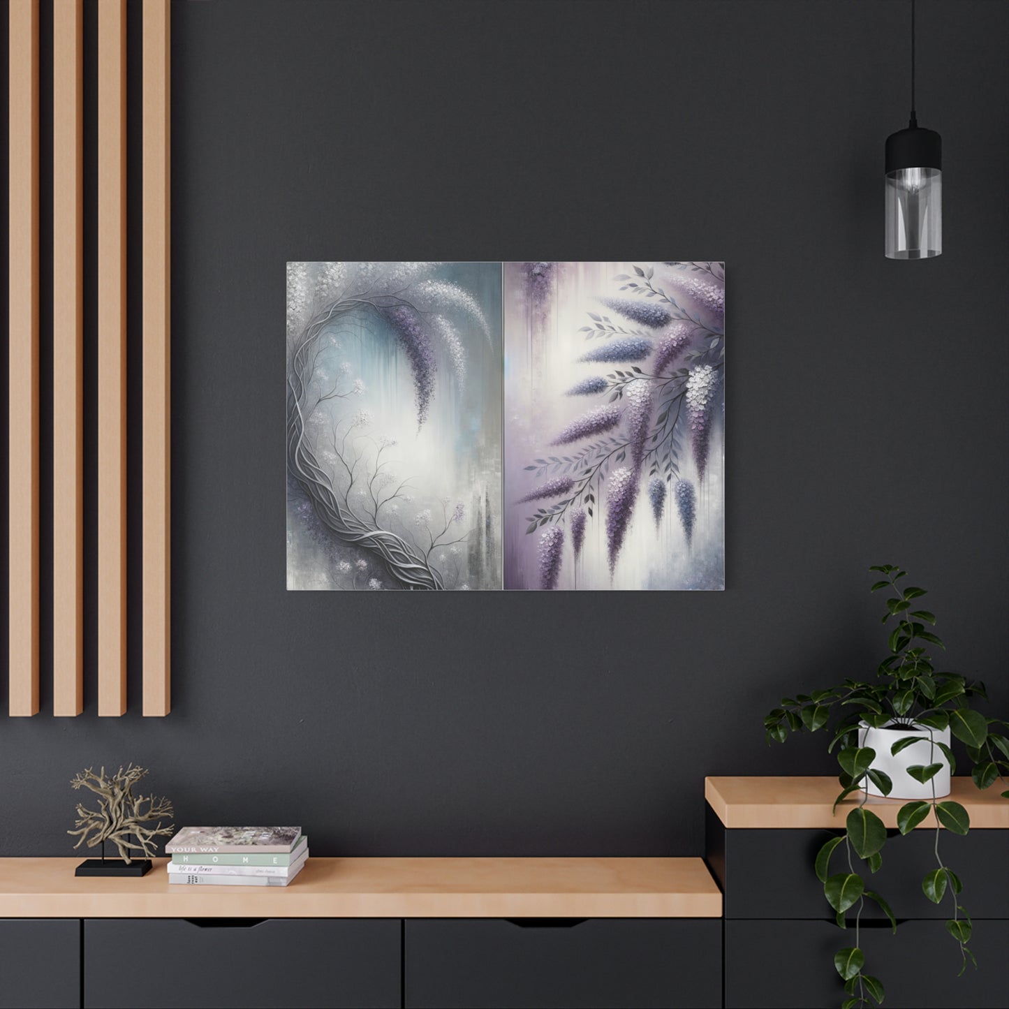 Wisteria Dreams - Matte Canvas, Stretched, 1.25"