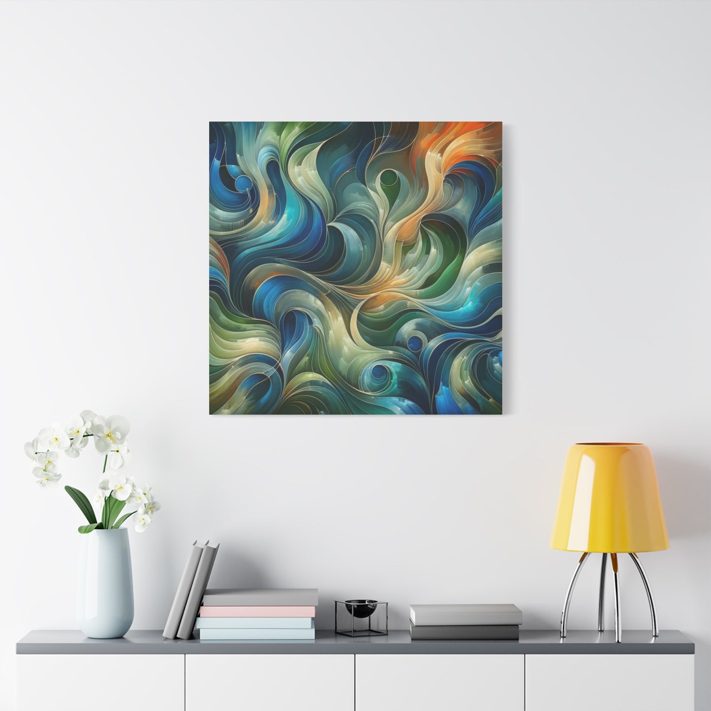 Abstract Swirls - Matte Canvas, Stretched, 1.25"