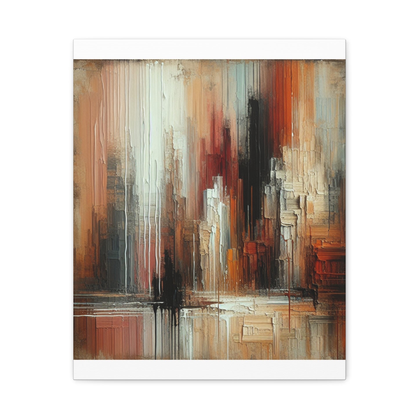 Abstract Urban - Matte Canvas, Stretched, 1.25"