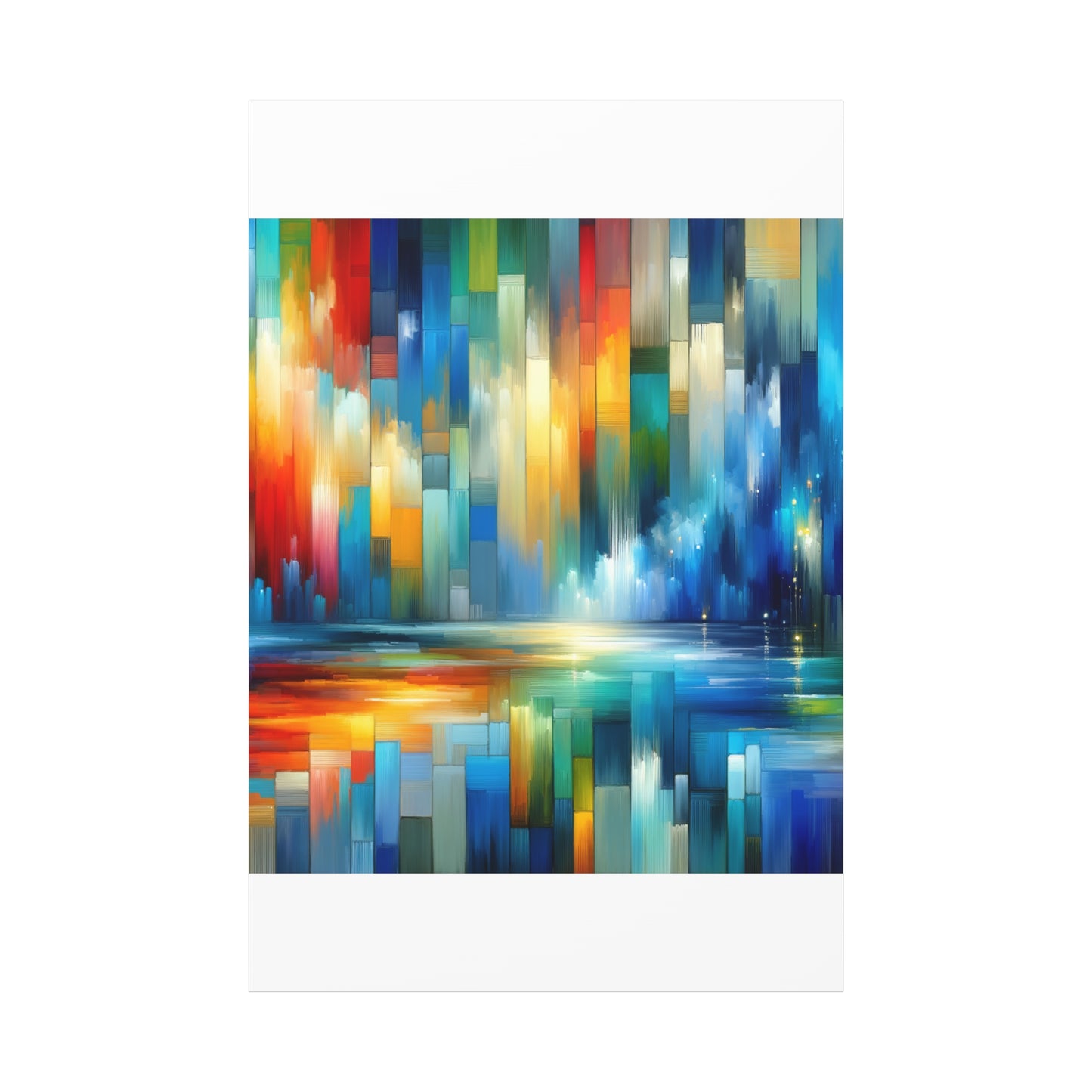 Colorful Reflections - Matte Canvas, Stretched, 1.25"