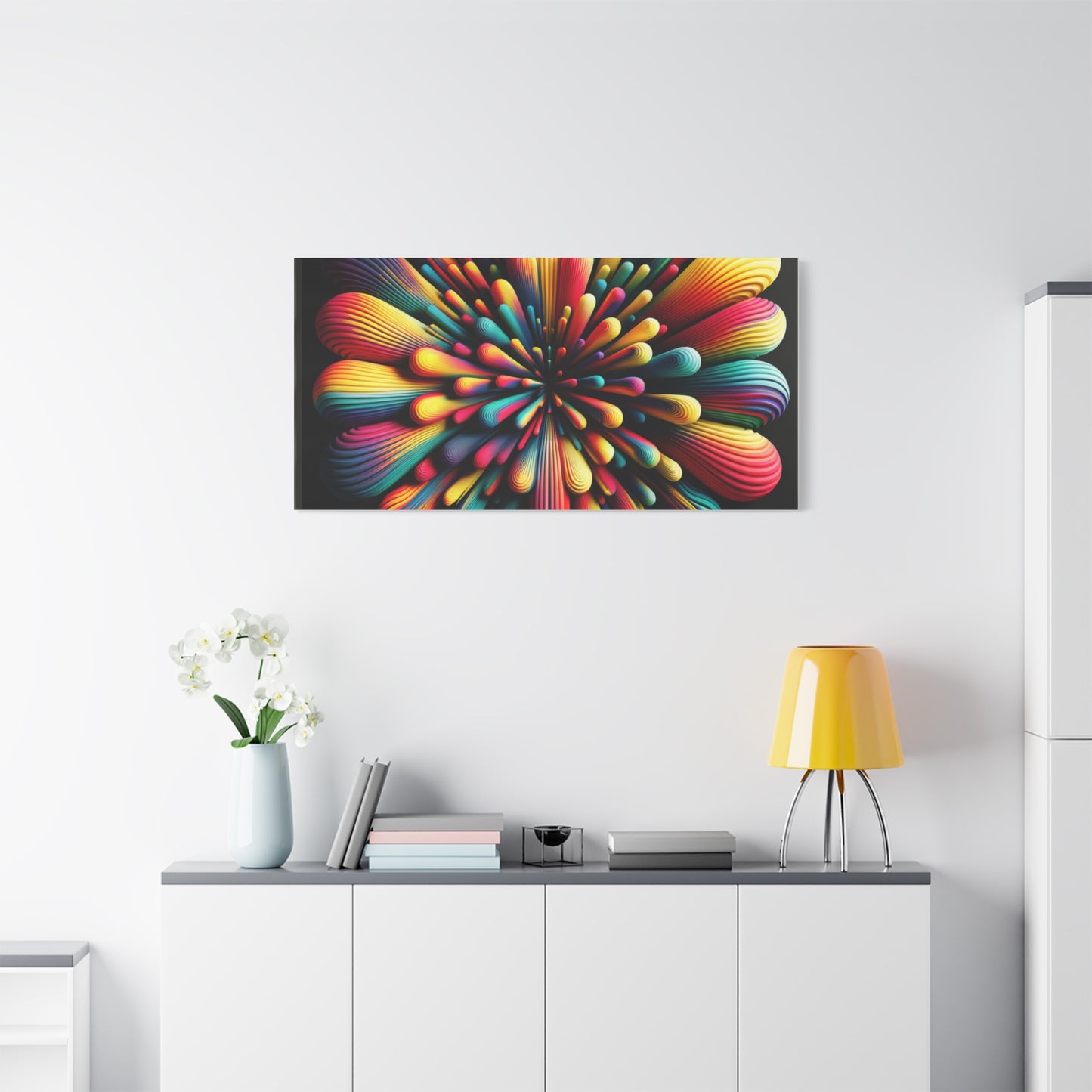 Vibrant Bloom - Matte Canvas, Stretched, 1.25"