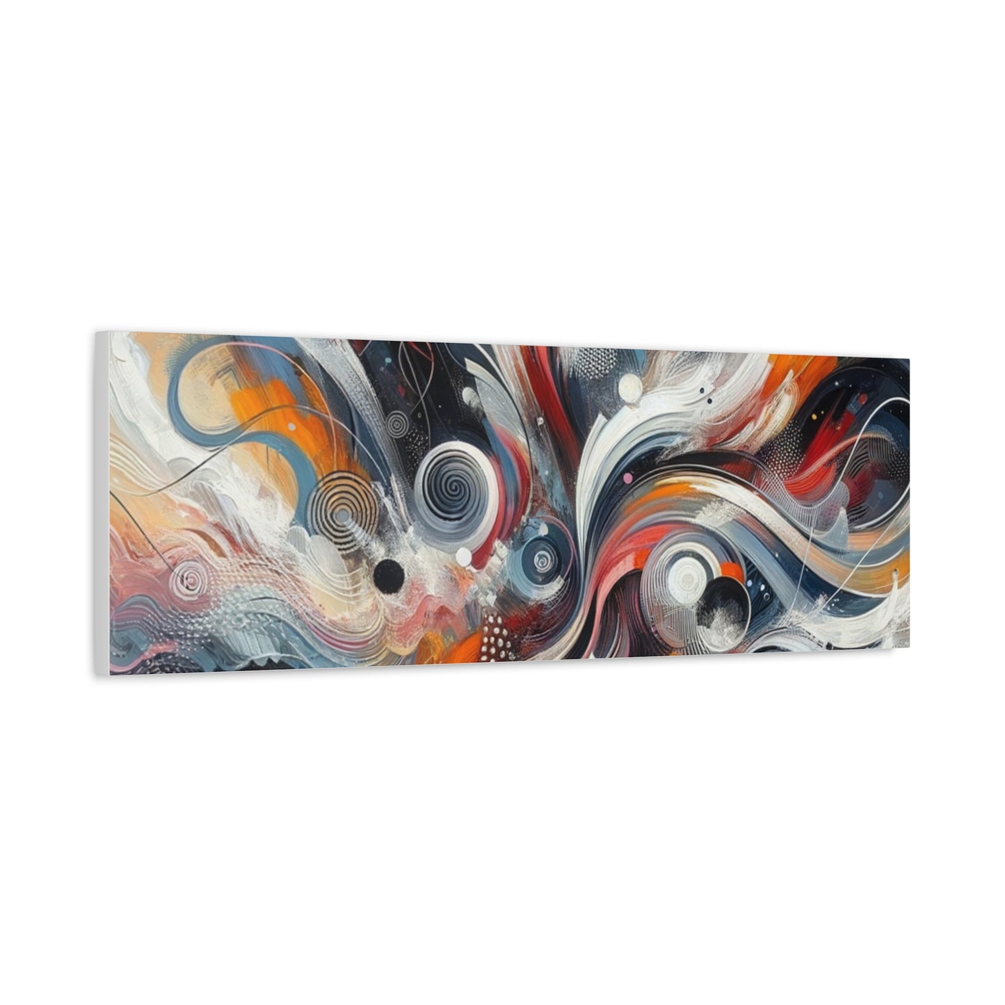 Abstract Swirl Matte Canvas, Stretched, 1.25"