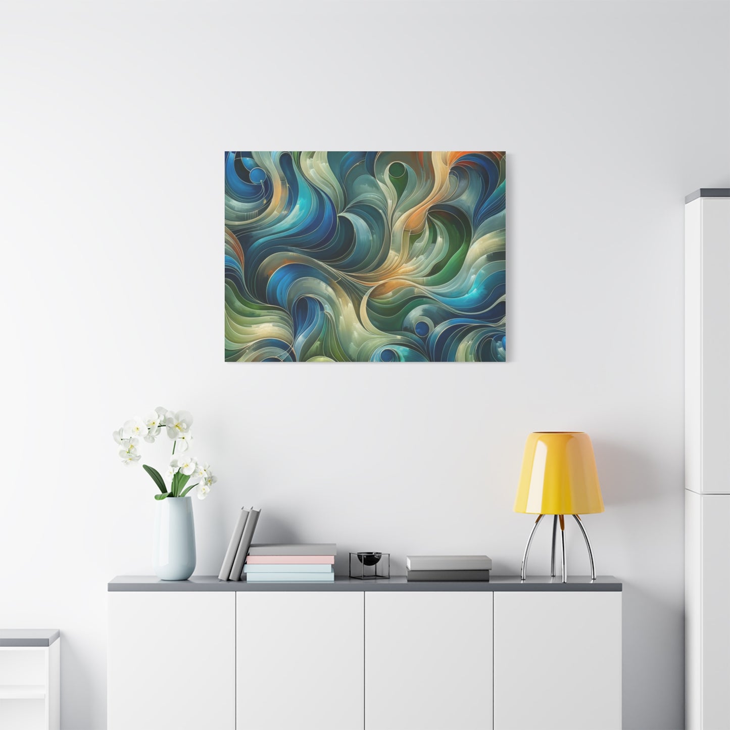 Abstract Swirls - Matte Canvas, Stretched, 1.25"