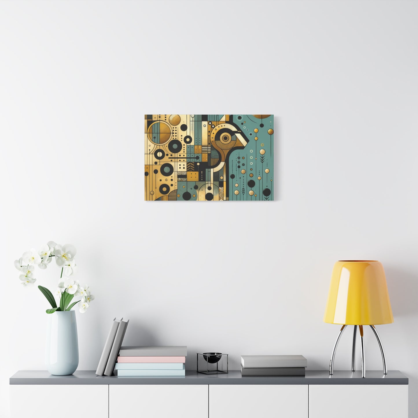 Geometric Elegance - Matte Canvas, Stretched, 1.25"