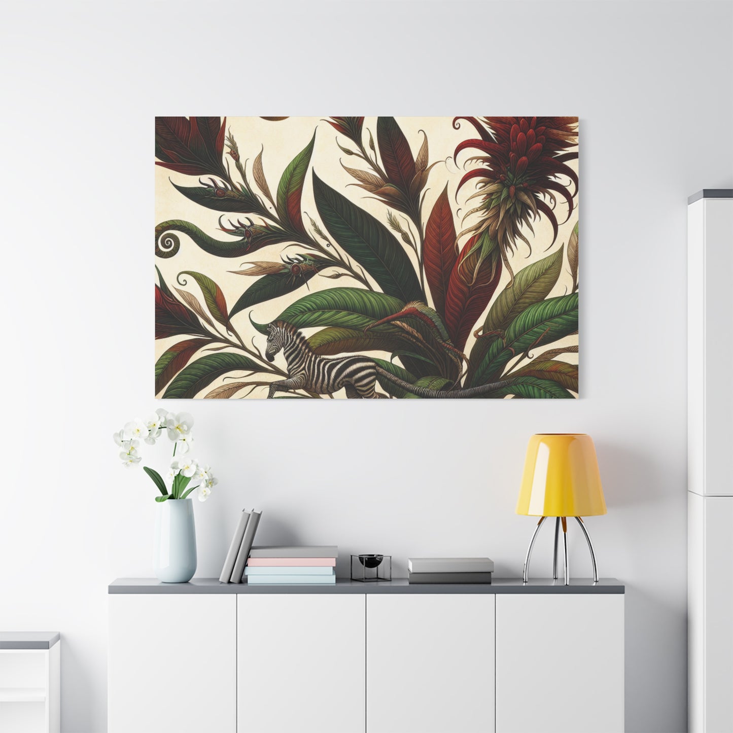 Exotic Zebra Fantasy - Matte Canvas, Stretched, 1.25"