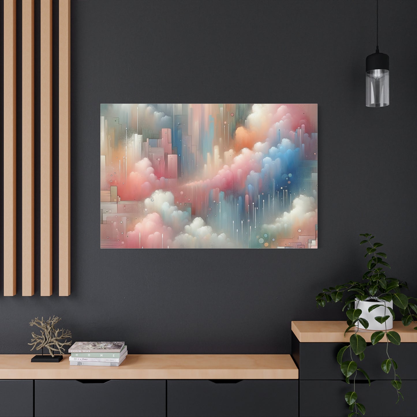 Abstract Cloudscape Matte Canvas, Stretched, 1.25"