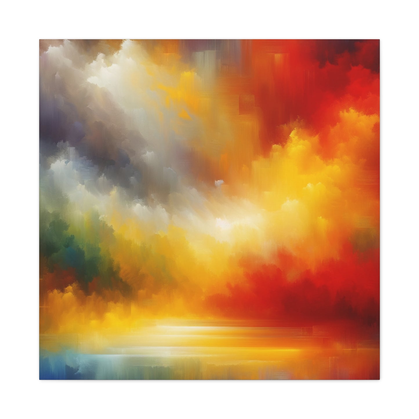 Vibrant Abstract Sky - Matte Canvas, Stretched, 1.25"