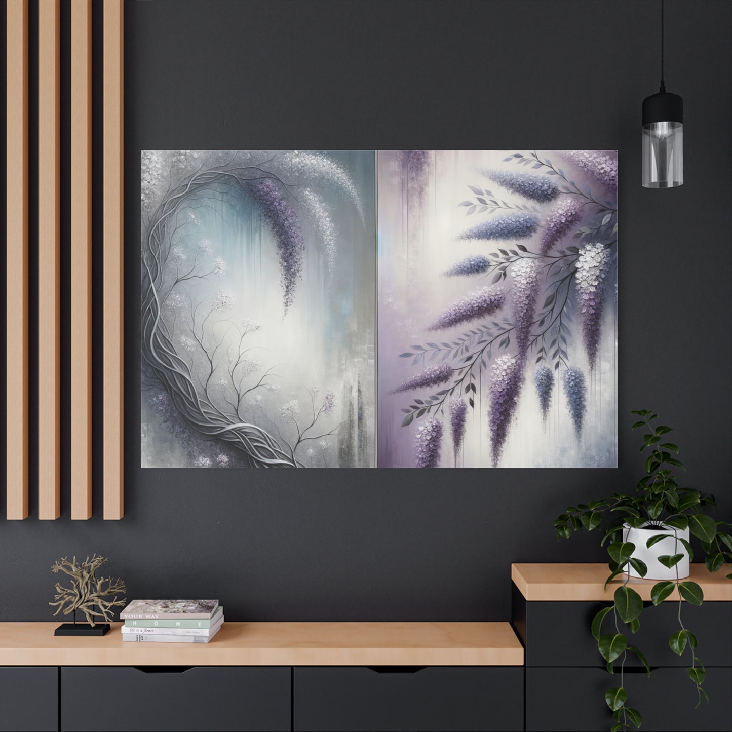 Wisteria Dreams - Matte Canvas, Stretched, 1.25"