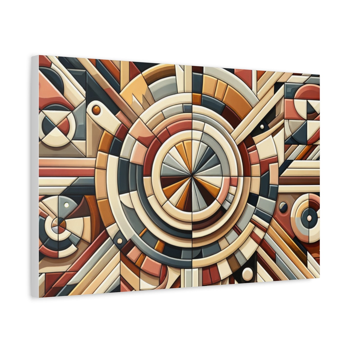 Geometric Abstraction - Matte Canvas, Stretched, 1.25"