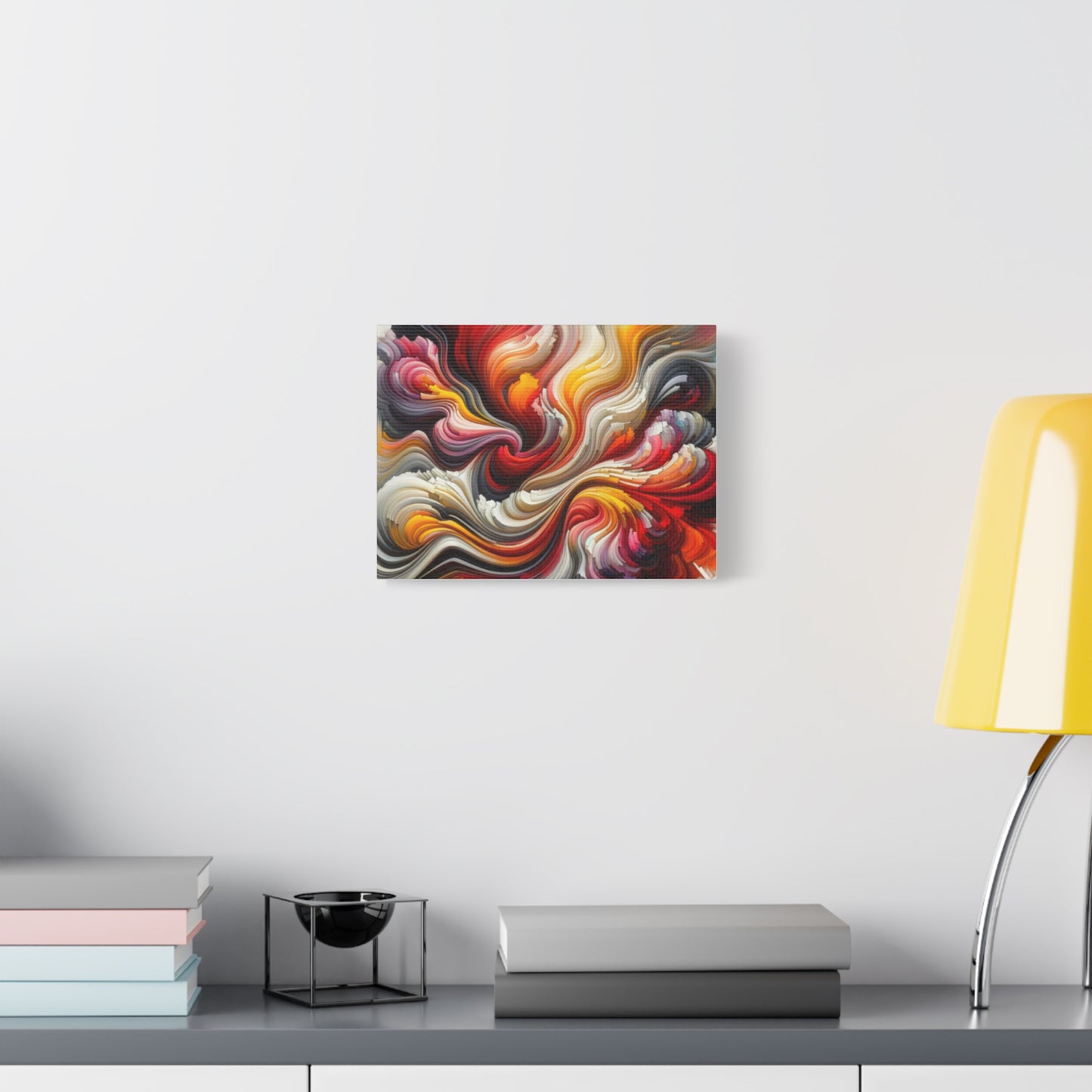 Vibrant Abstract Swirls - Matte Canvas, Stretched, 1.25"