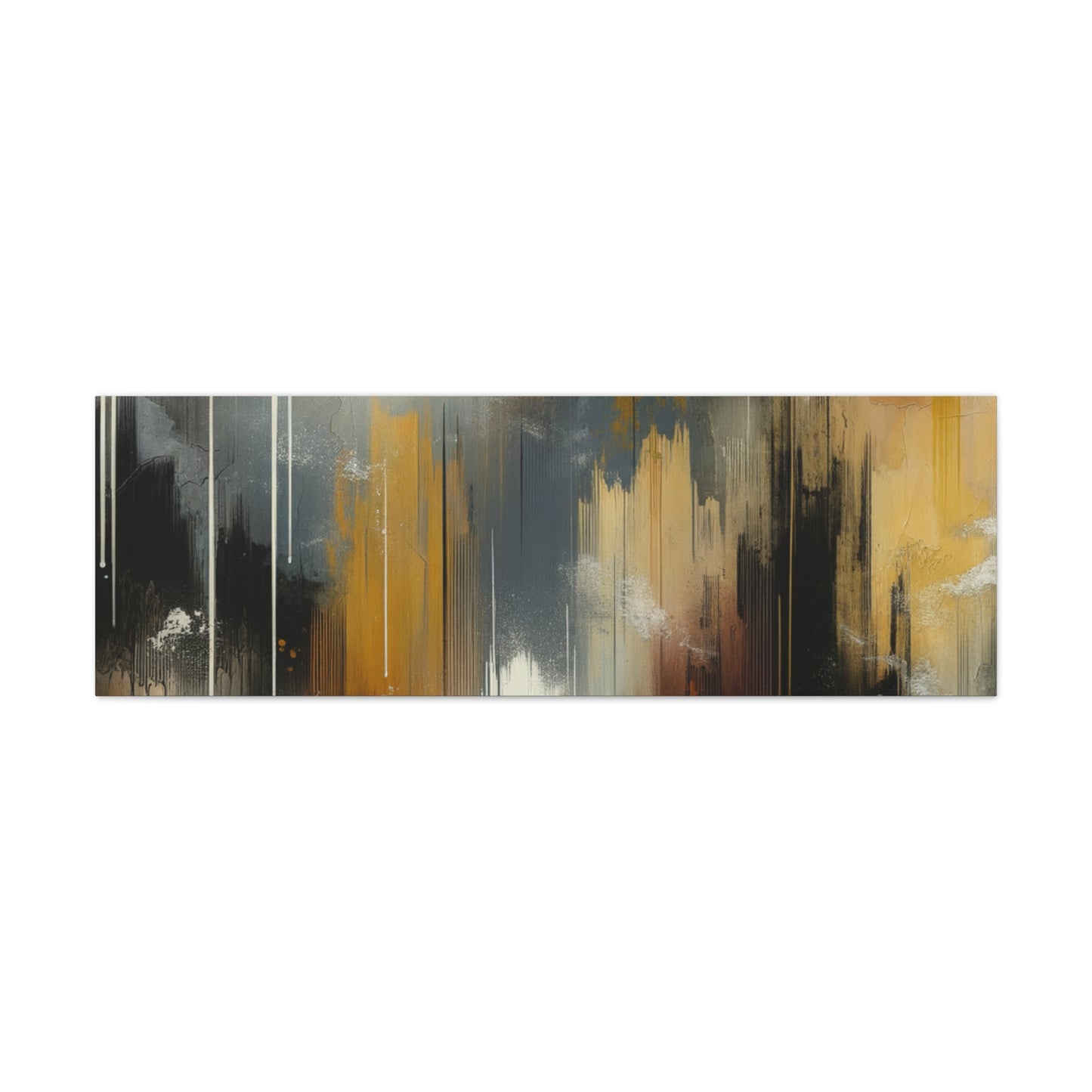 Abstract Drizzle - Matte Canvas, Stretched, 1.25"