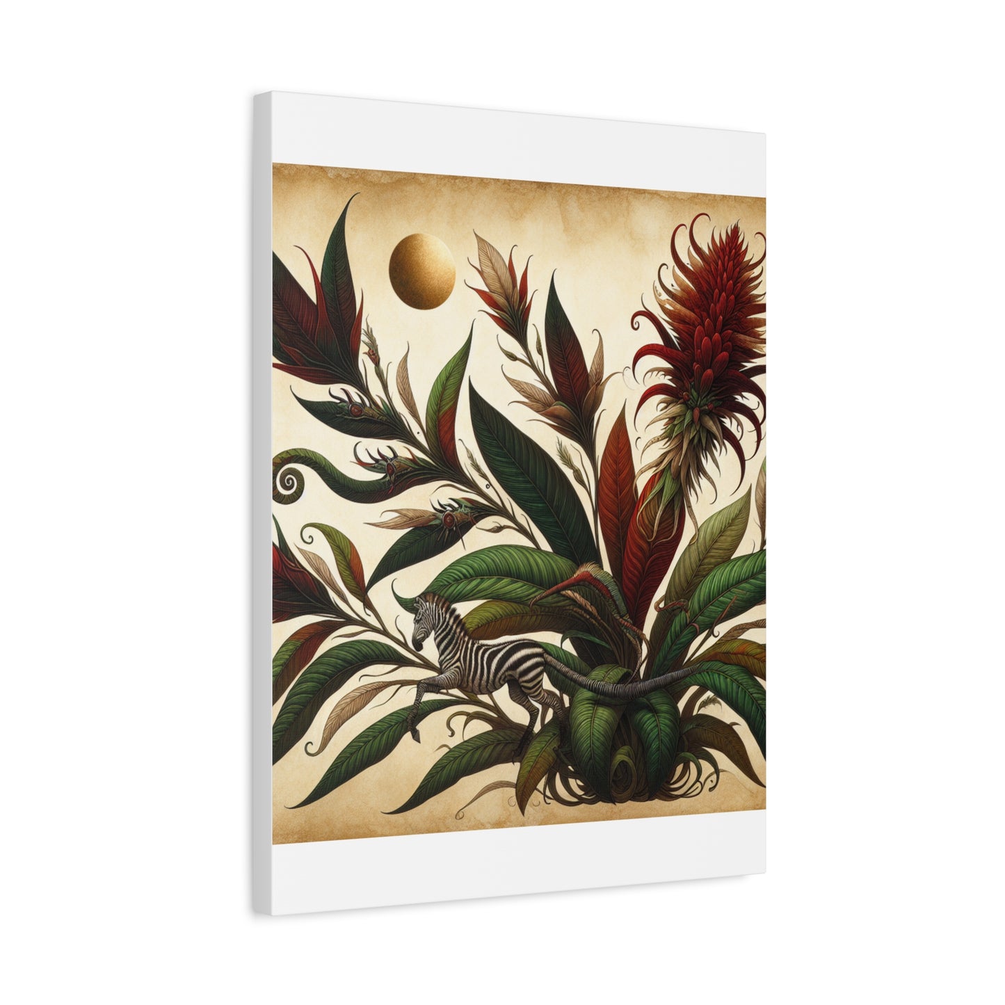 Exotic Zebra Fantasy - Matte Canvas, Stretched, 1.25"