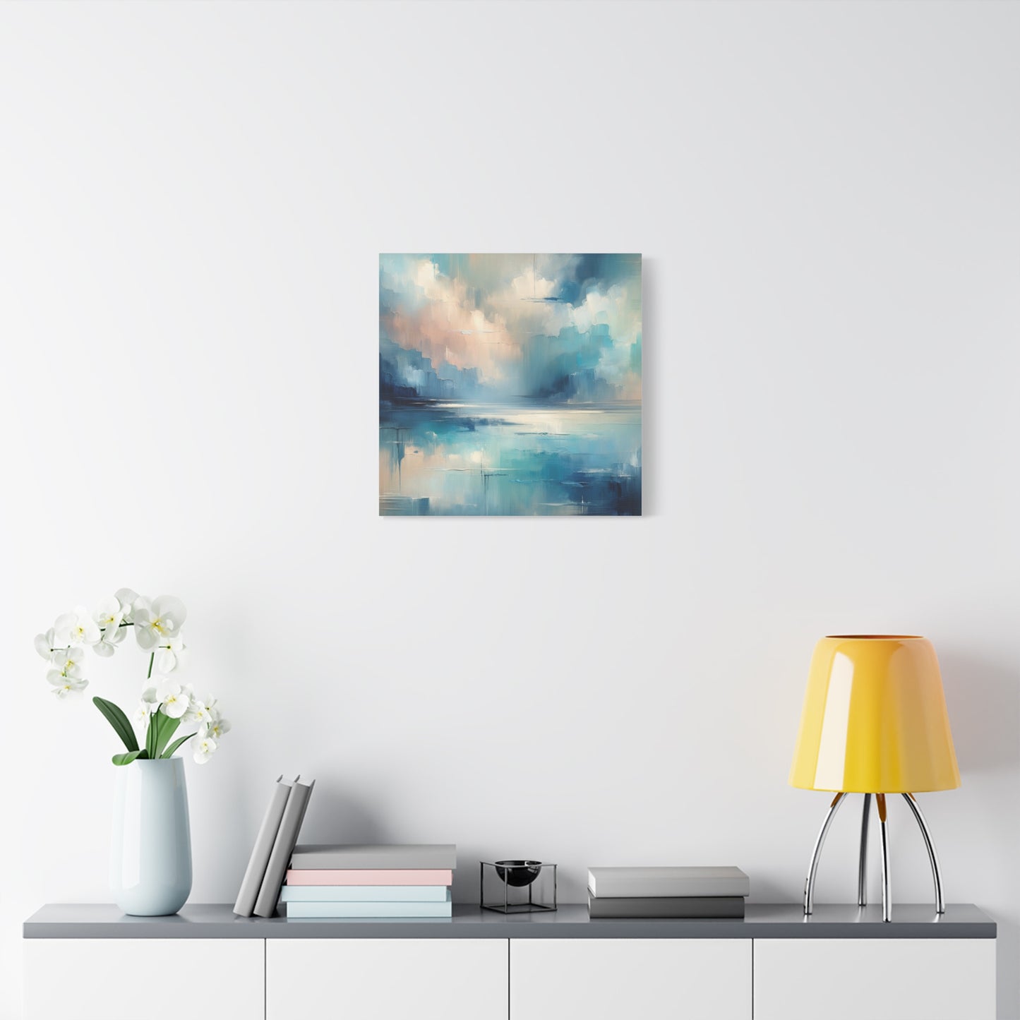 Abstract Sky Reflection - Matte Canvas, Stretched, 1.25"