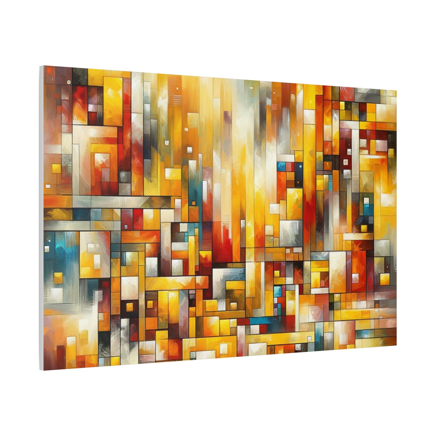 Abstract Geometric Burst - Matte Canvas, Stretched, 1.25"