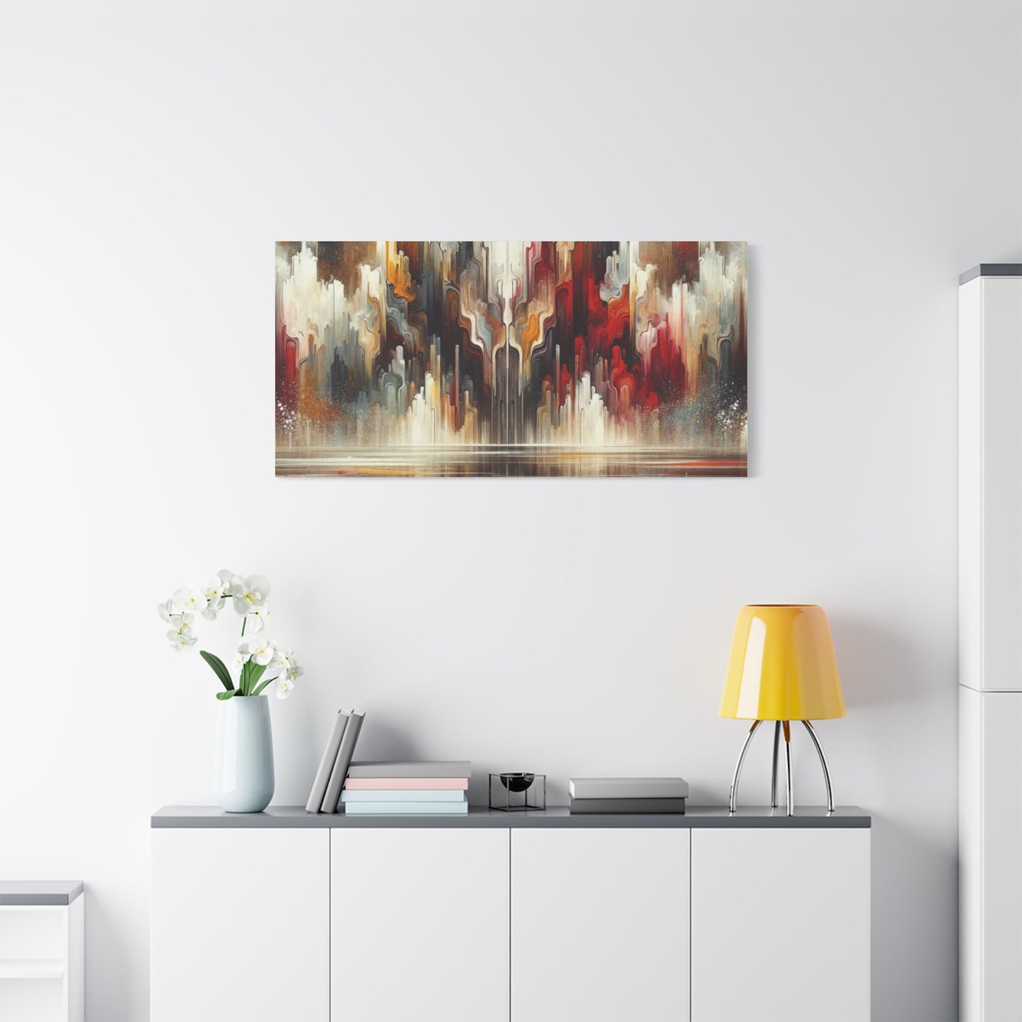 Abstract Symphony - Matte Canvas, Stretched, 1.25"