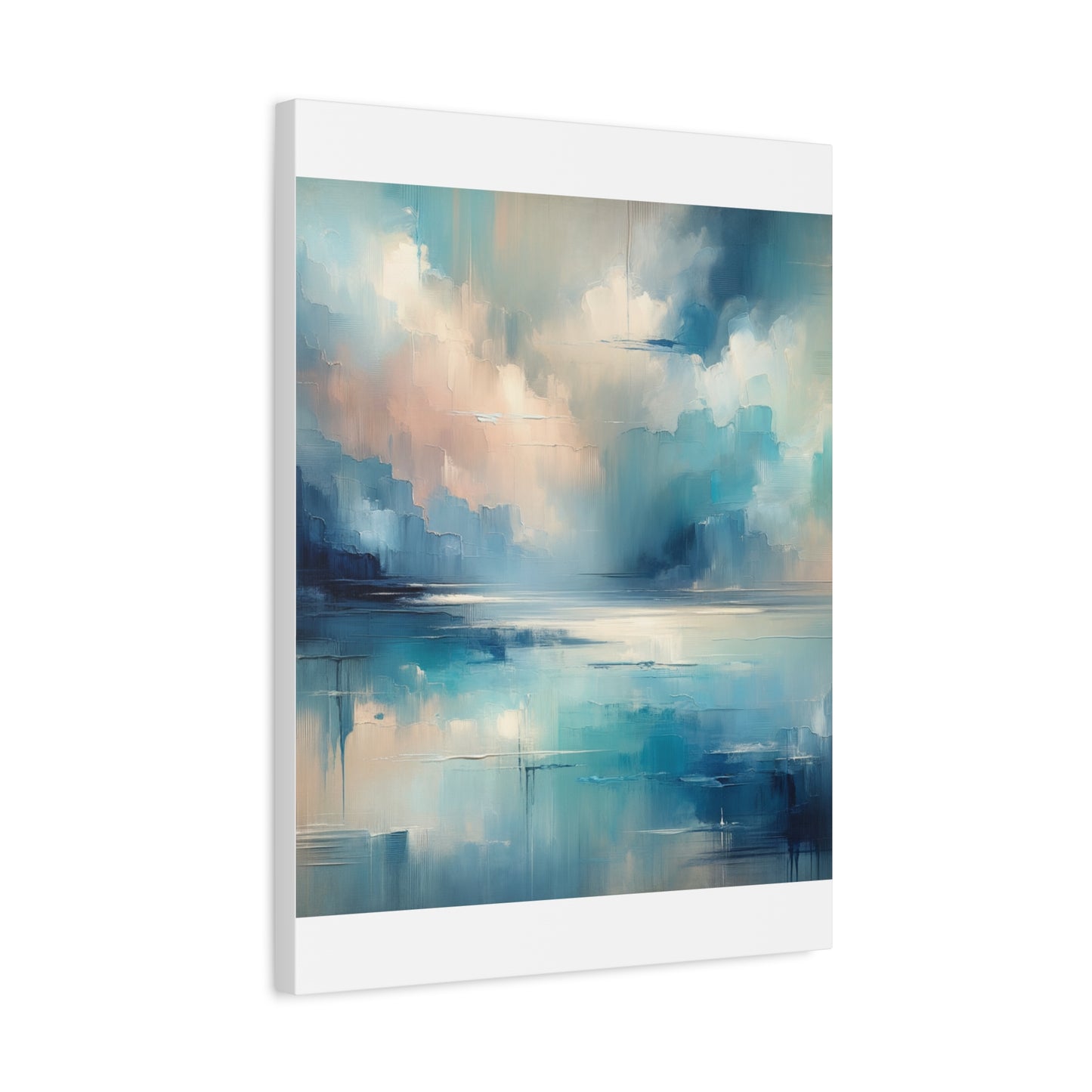 Abstract Sky Reflection - Matte Canvas, Stretched, 1.25"