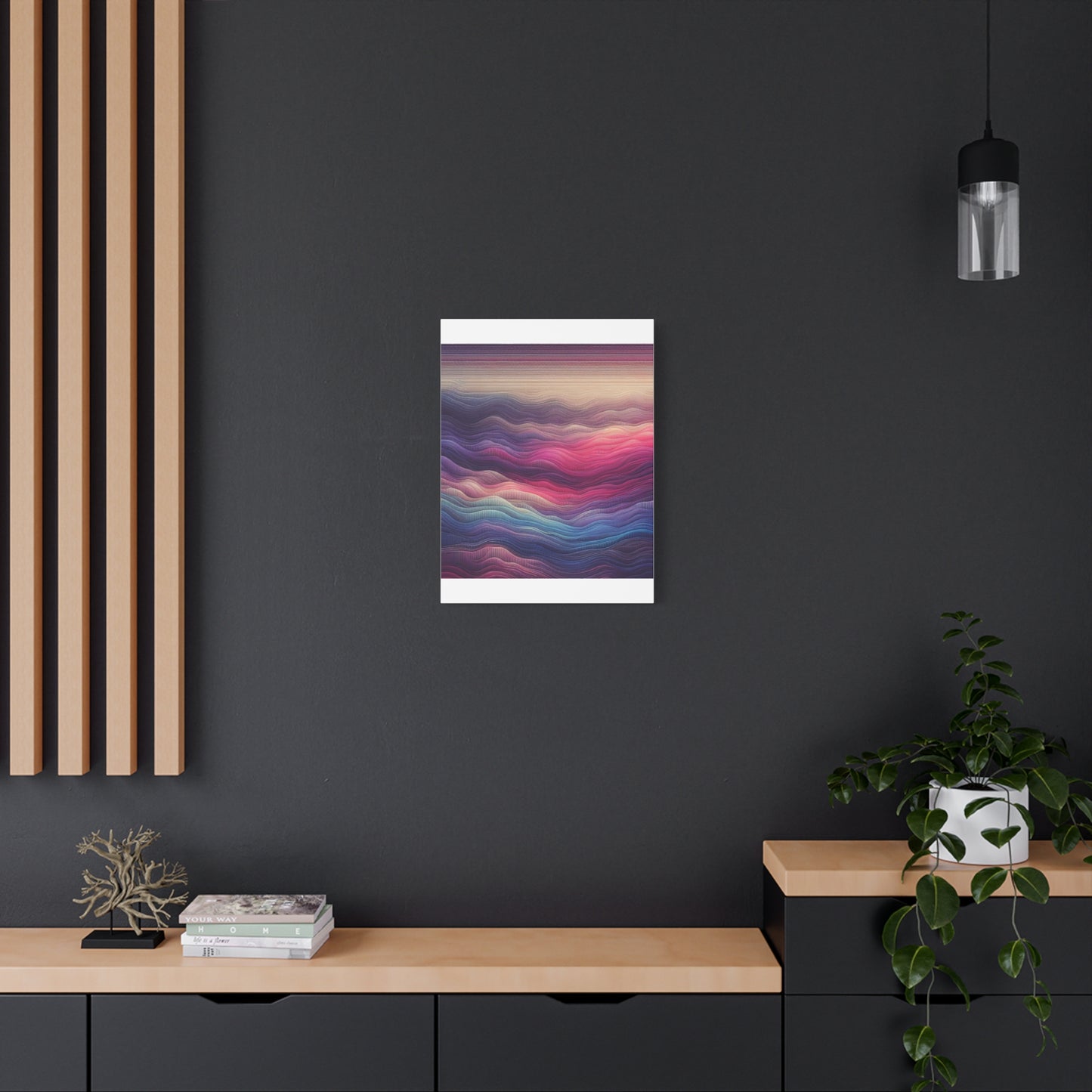 Wave Harmony - Matte Canvas, Stretched, 1.25"