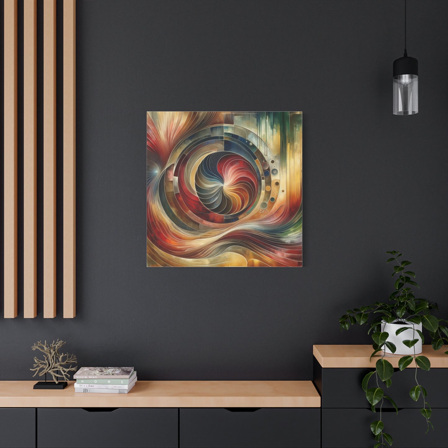 Abstract Swirl - Matte Canvas, Stretched, 1.25"