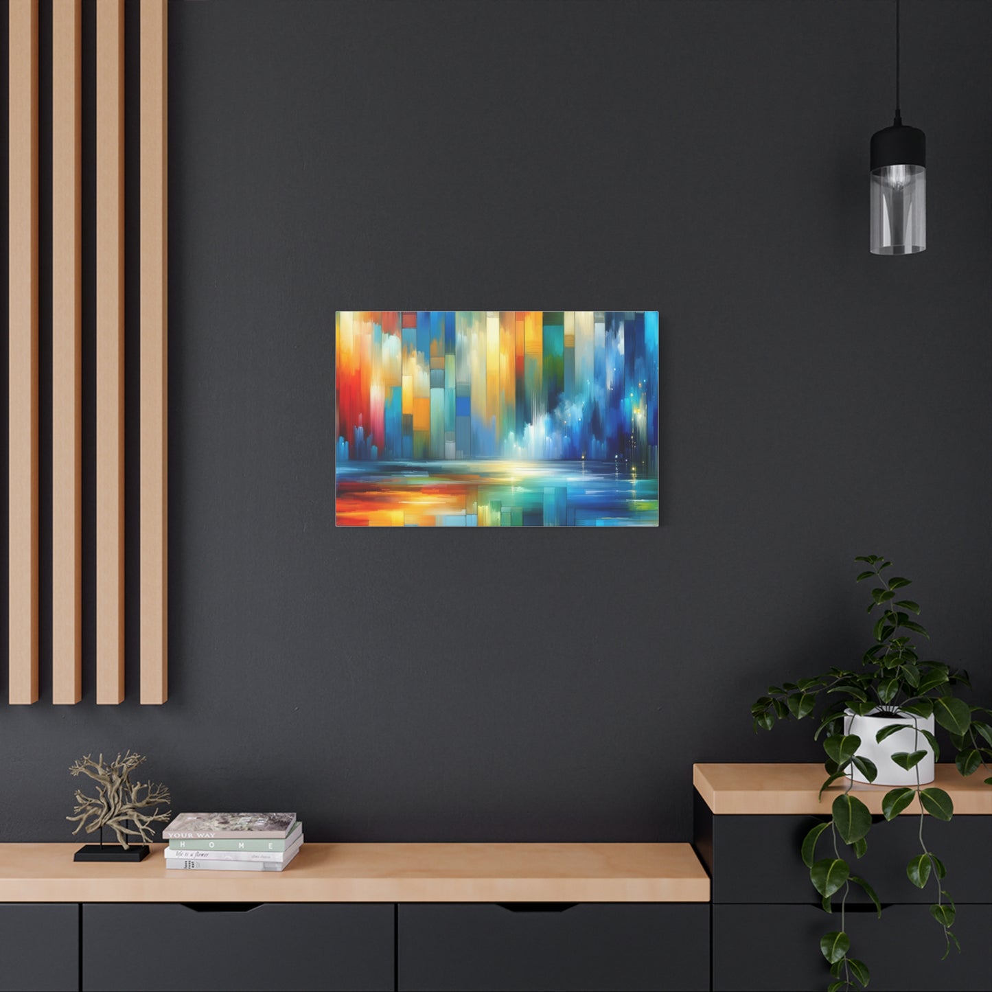 Colorful Reflections - Matte Canvas, Stretched, 1.25"