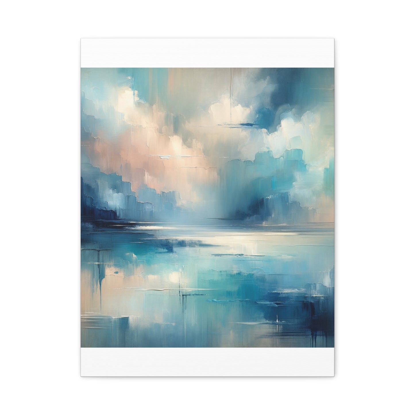 Abstract Sky Reflection - Matte Canvas, Stretched, 1.25"