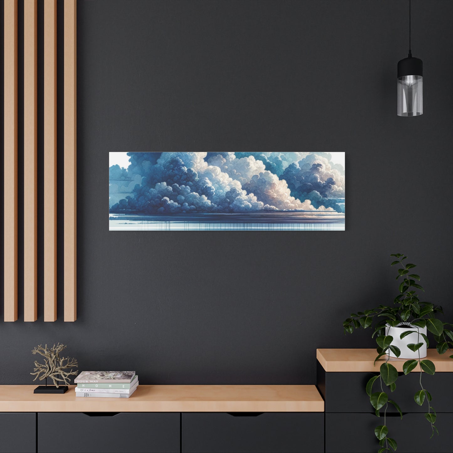 Cloud Reflections: Matte Canvas, Stretched, 1.25"