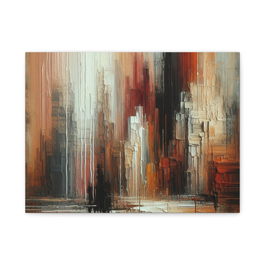 Abstract Urban - Matte Canvas, Stretched, 1.25"