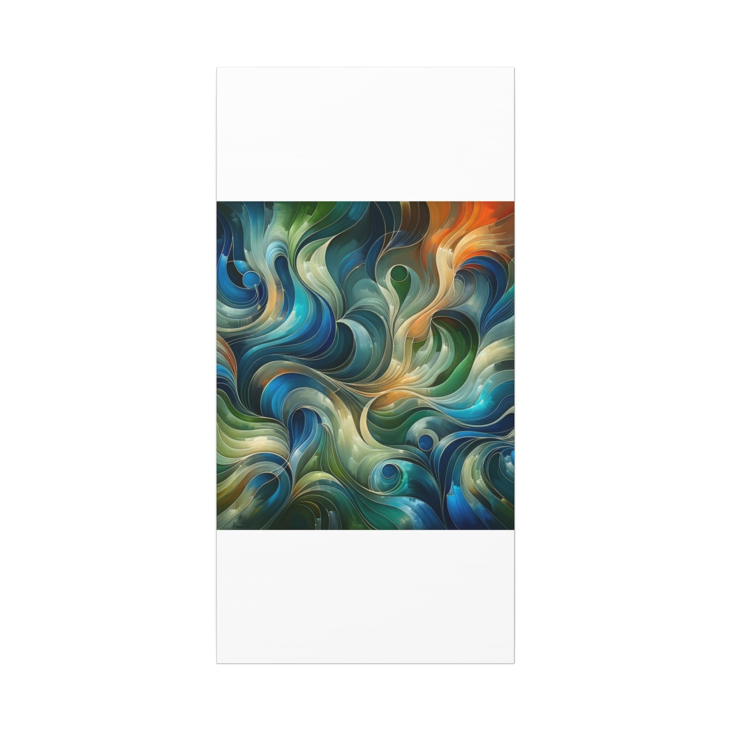 Abstract Swirls - Matte Canvas, Stretched, 1.25"