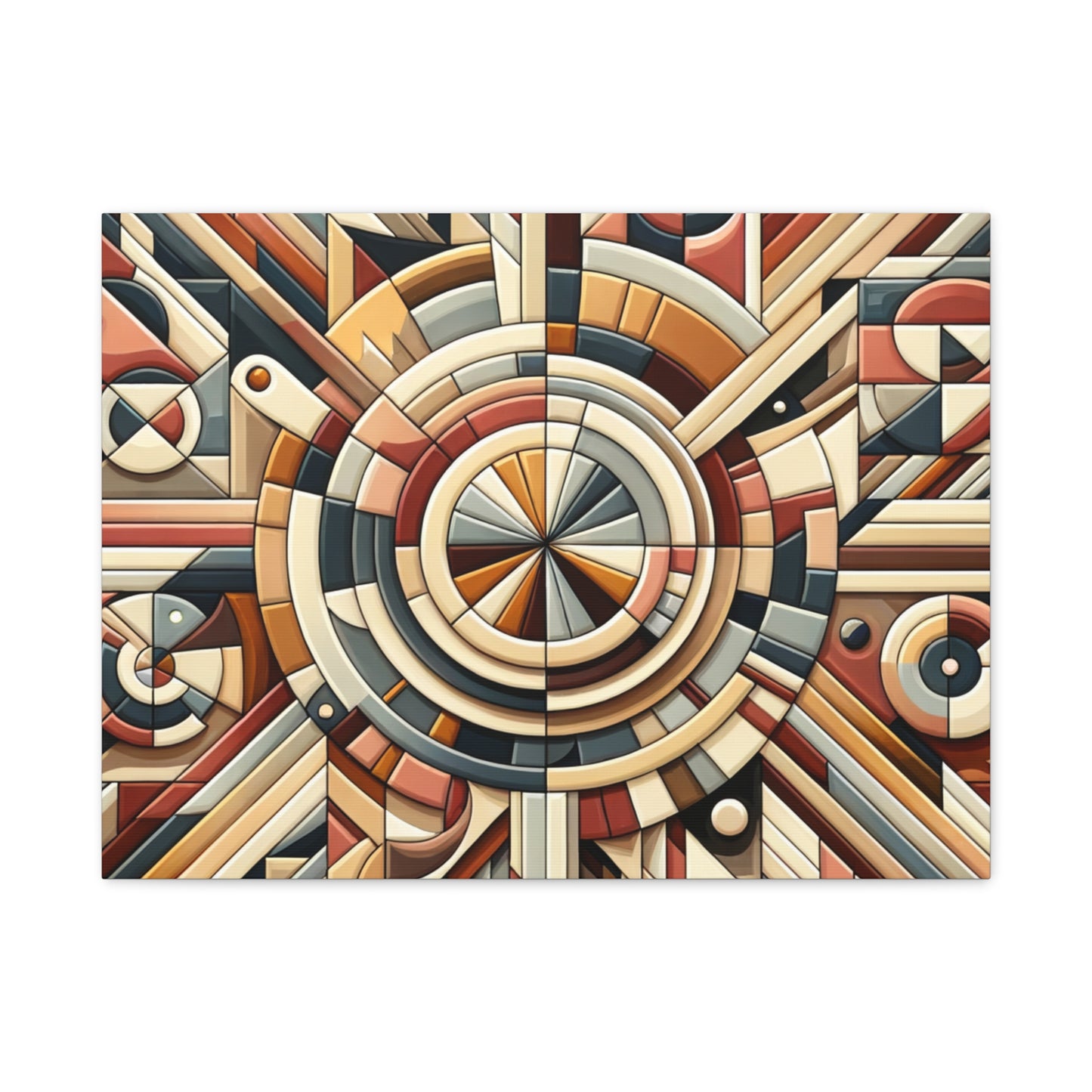 Geometric Abstraction - Matte Canvas, Stretched, 1.25"