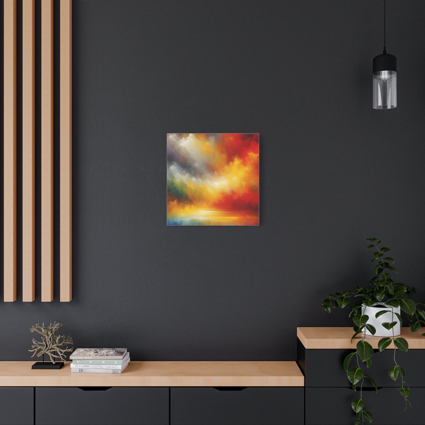 Vibrant Abstract Sky - Matte Canvas, Stretched, 1.25"