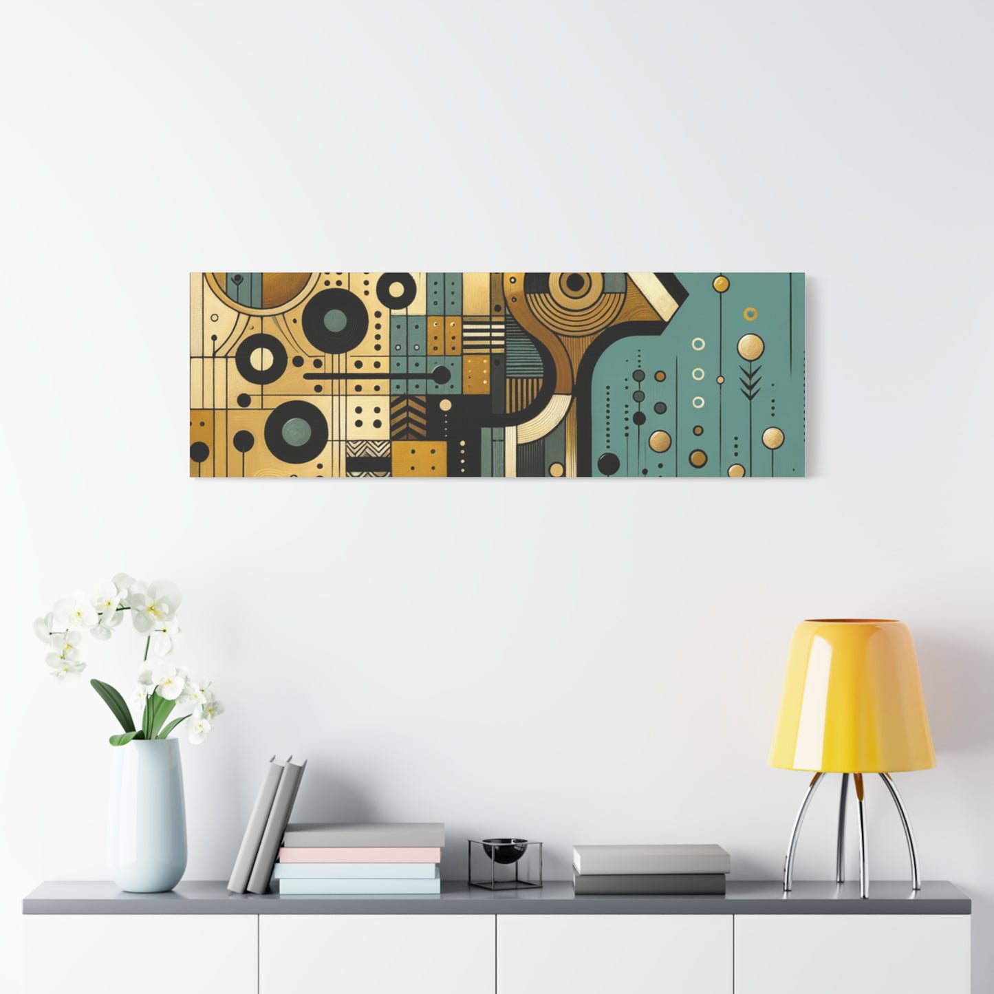 Geometric Elegance - Matte Canvas, Stretched, 1.25"