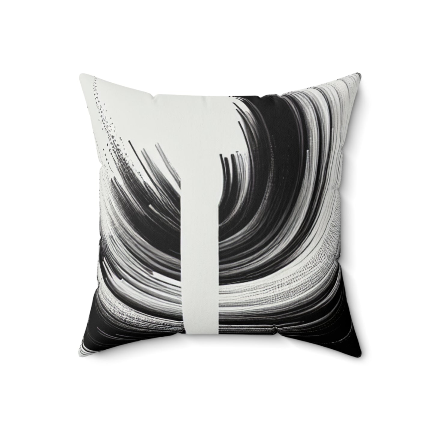 Abstract Swirl Design - Spun Polyester Square Pillow