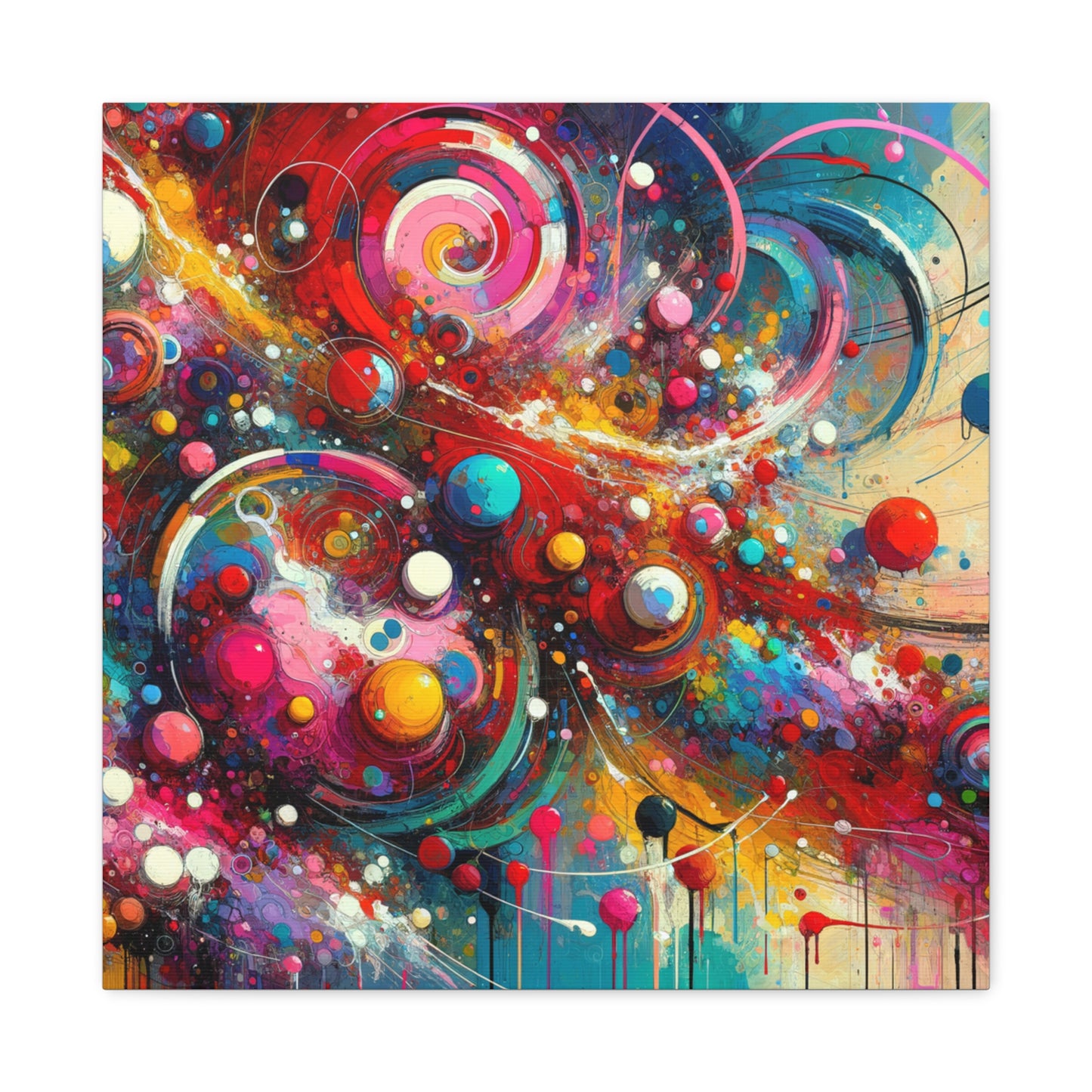 Galactic Whirls Matte Canvas, Stretched, 1.25"