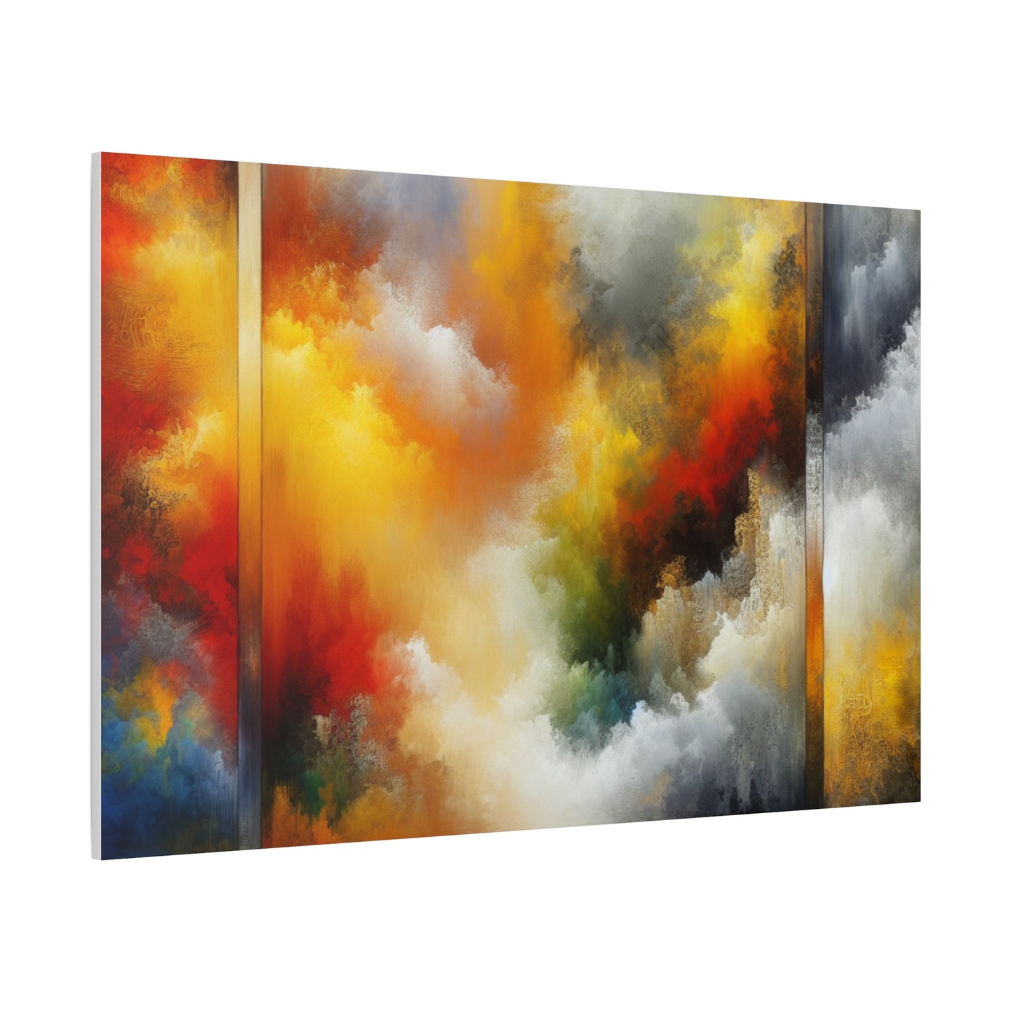 Abstract Colorful Clouds - Matte Canvas, Stretched, 1.25"