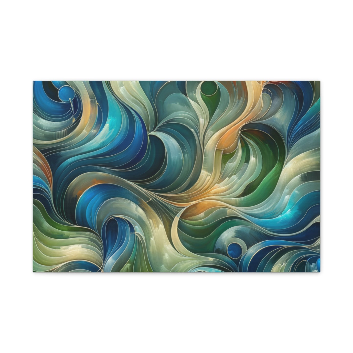 Abstract Swirls - Matte Canvas, Stretched, 1.25"