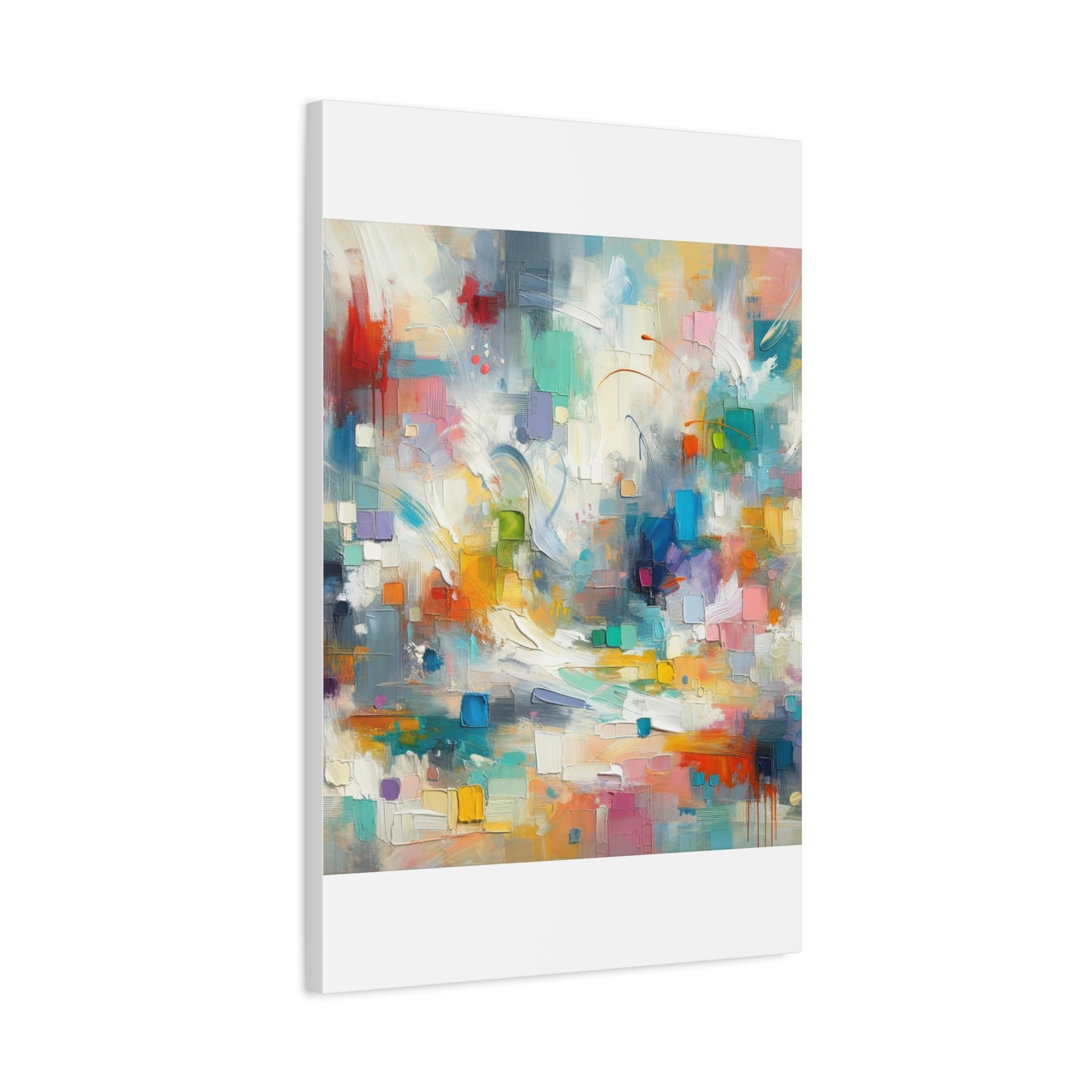 Abstract Color Burst - Matte Canvas, Stretched, 1.25"