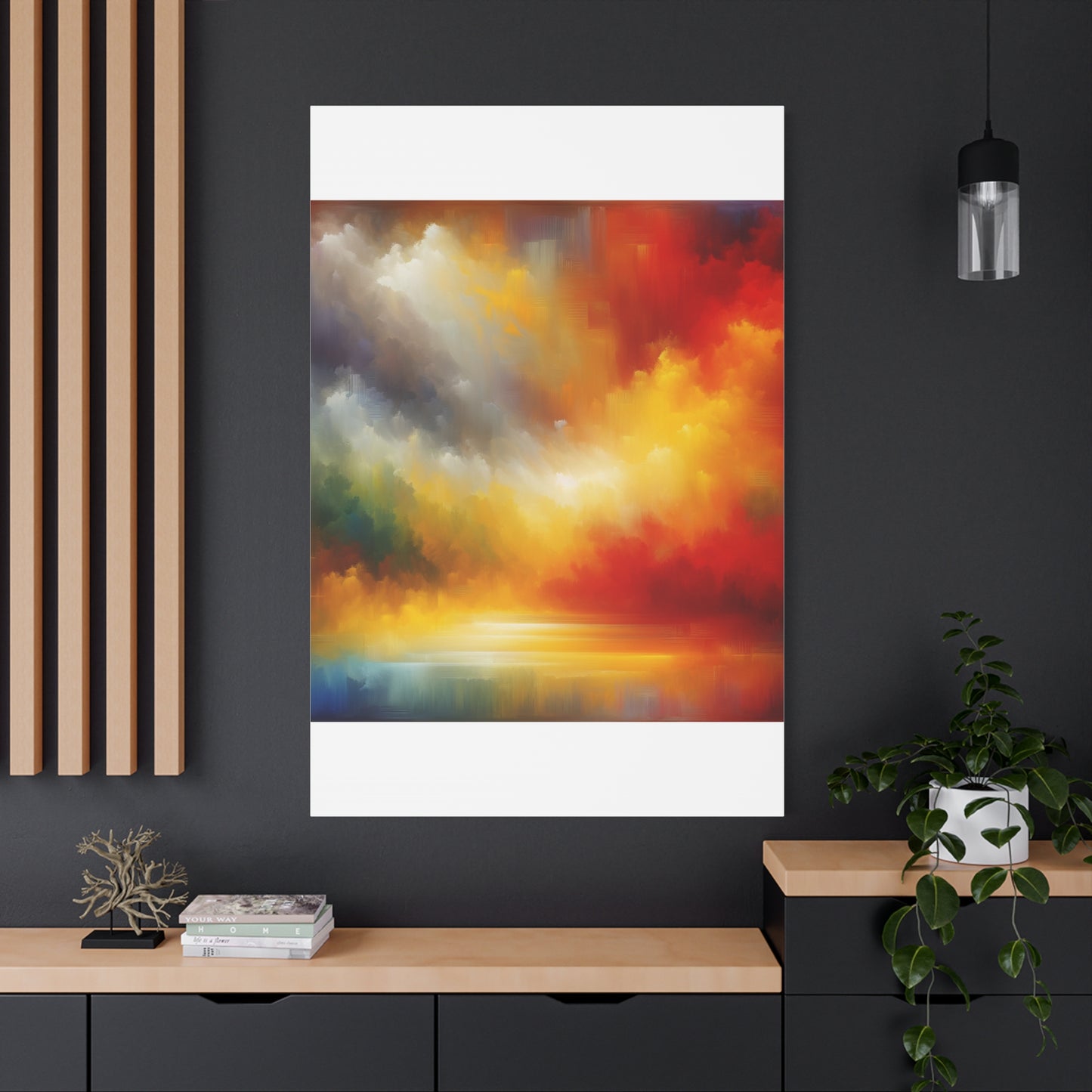 Vibrant Abstract Sky - Matte Canvas, Stretched, 1.25"