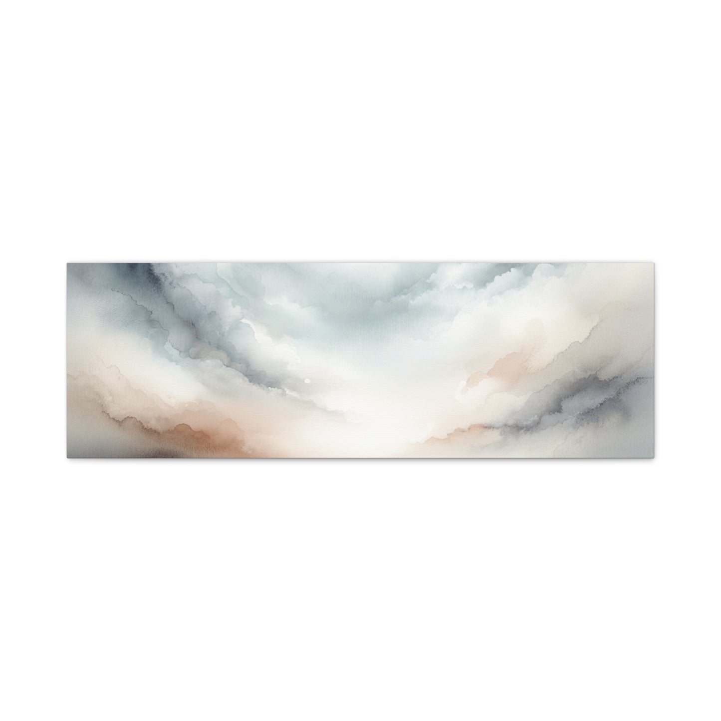 Matte Canvas, Stretched, 1.25" - Serene Watercolor Sky