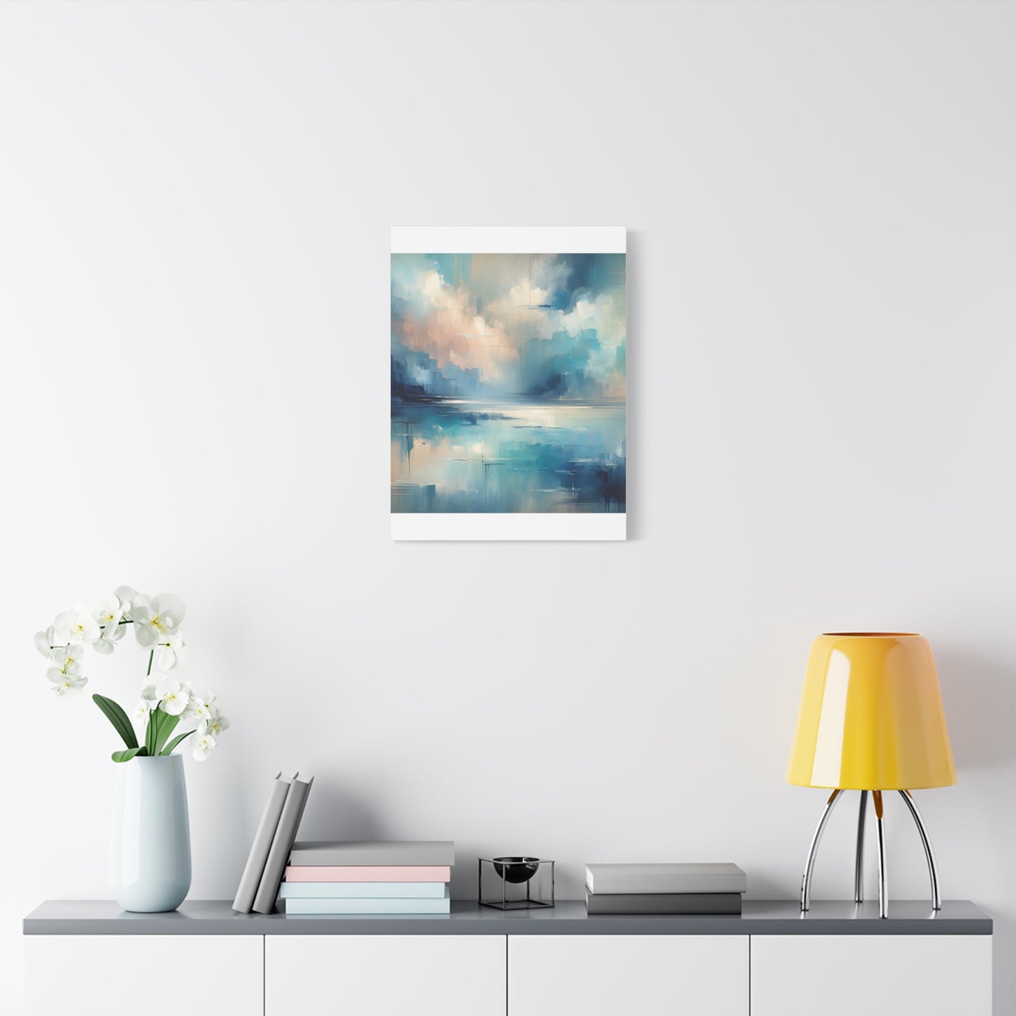 Abstract Sky Reflection - Matte Canvas, Stretched, 1.25"